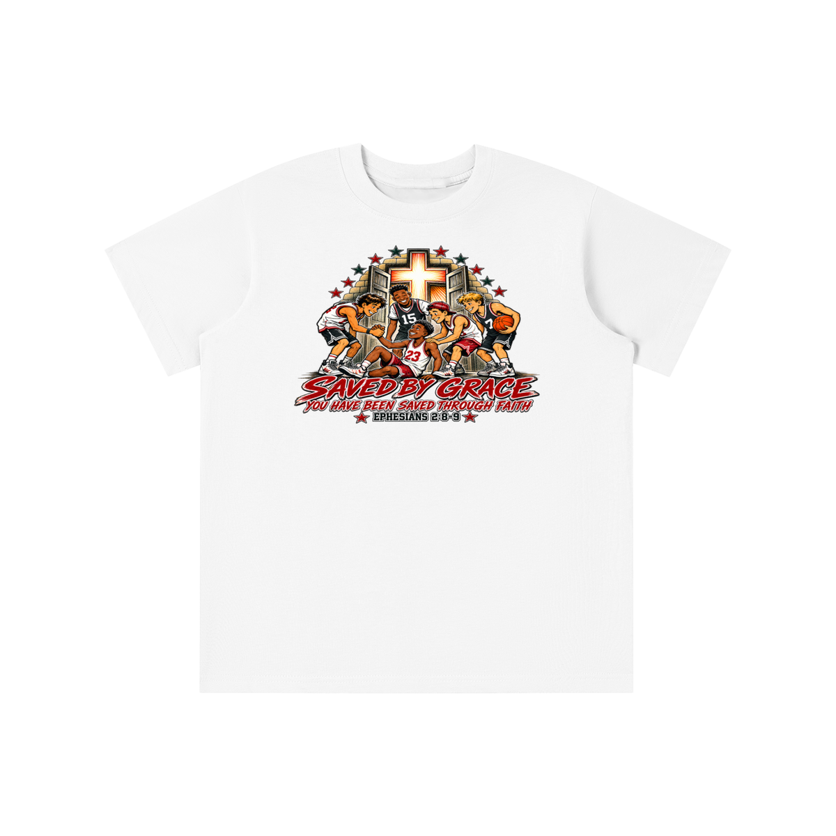 Saved By Grace You Been Saved Through Faith youth T-shirt