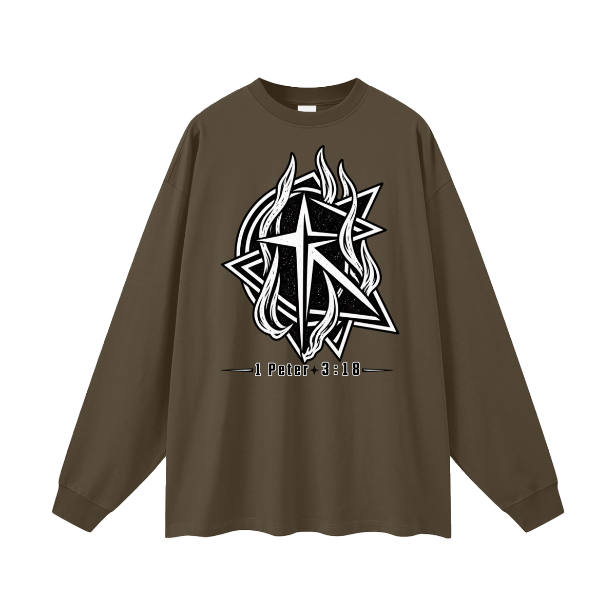 1 Peter 3:18 Long Sleeve T-Shirt