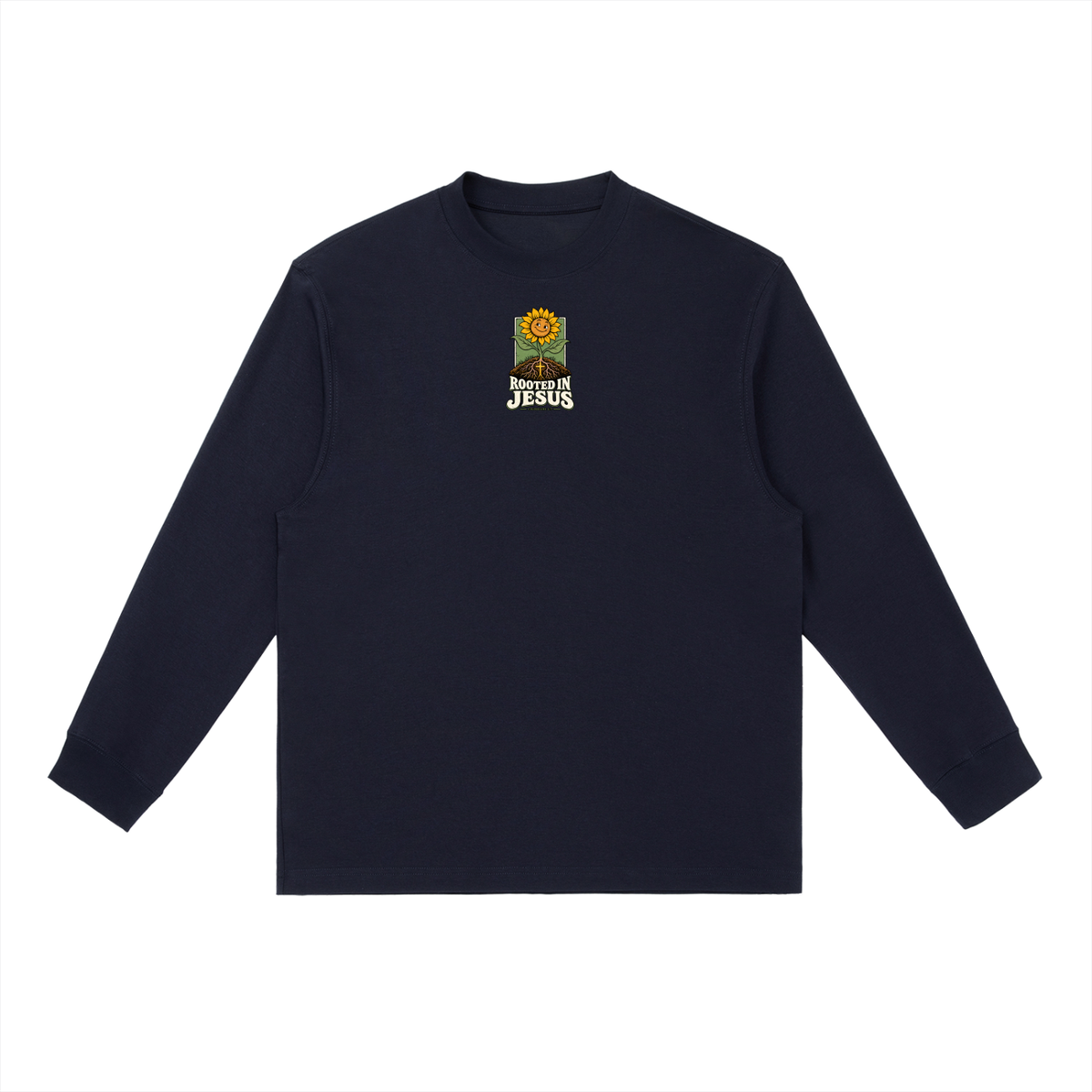 Rooted in Jesus Long-Sleeve T-Shirt