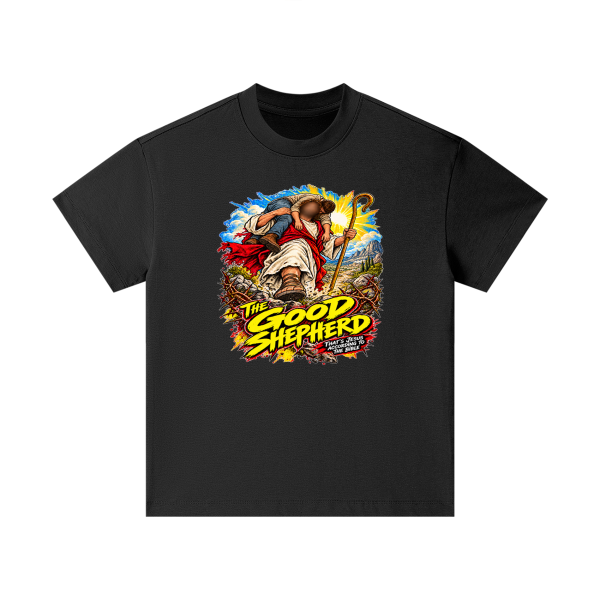 THE GOOD SHEPHERD THAT'S JESUS ACCORDiNG TO THE BiBLE Kids T-Shirt