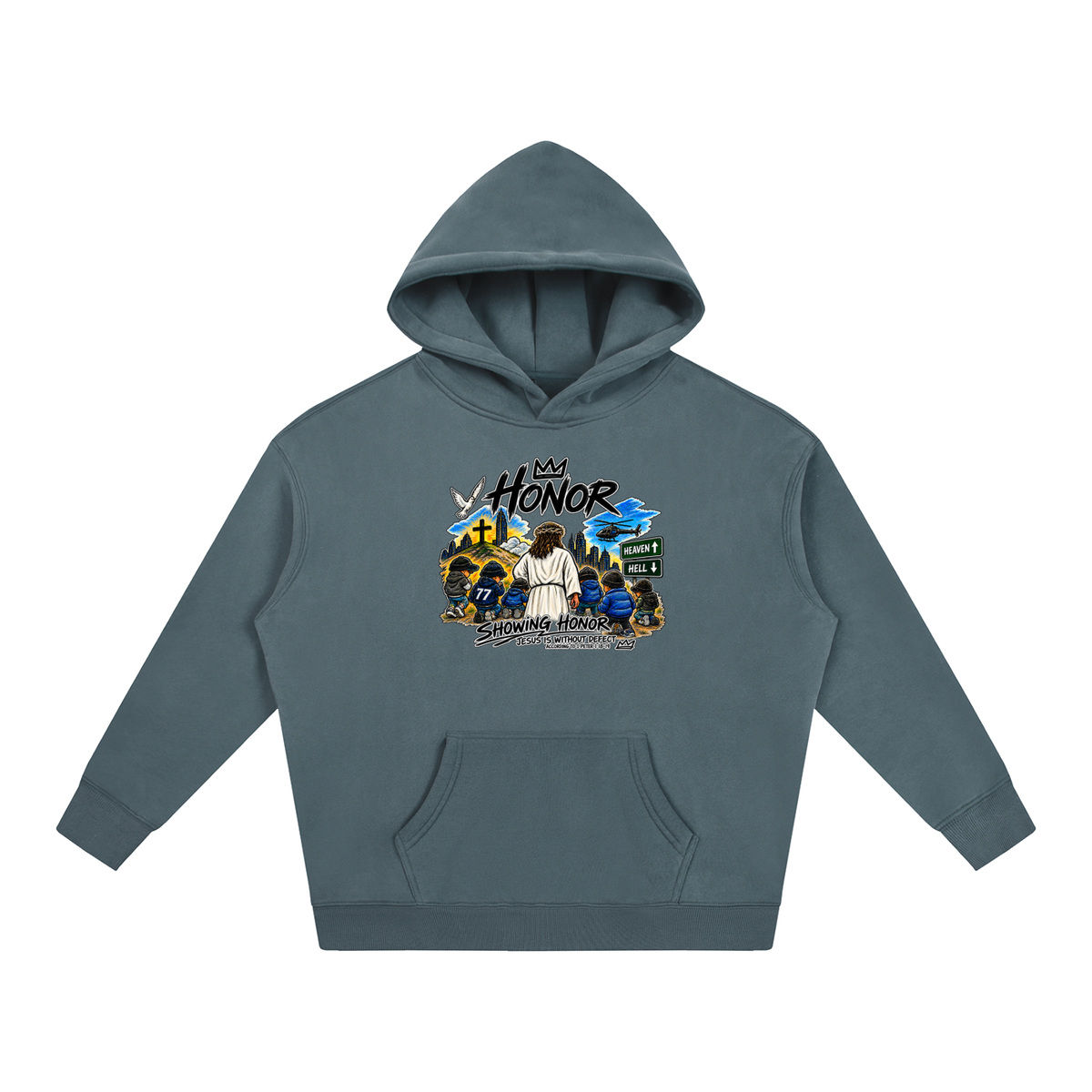 HONOR SHOWING HONOR JESUS IS WITHOUT DEFECT ACCORDING TO 1 PETER 1:18-19 Hoodie