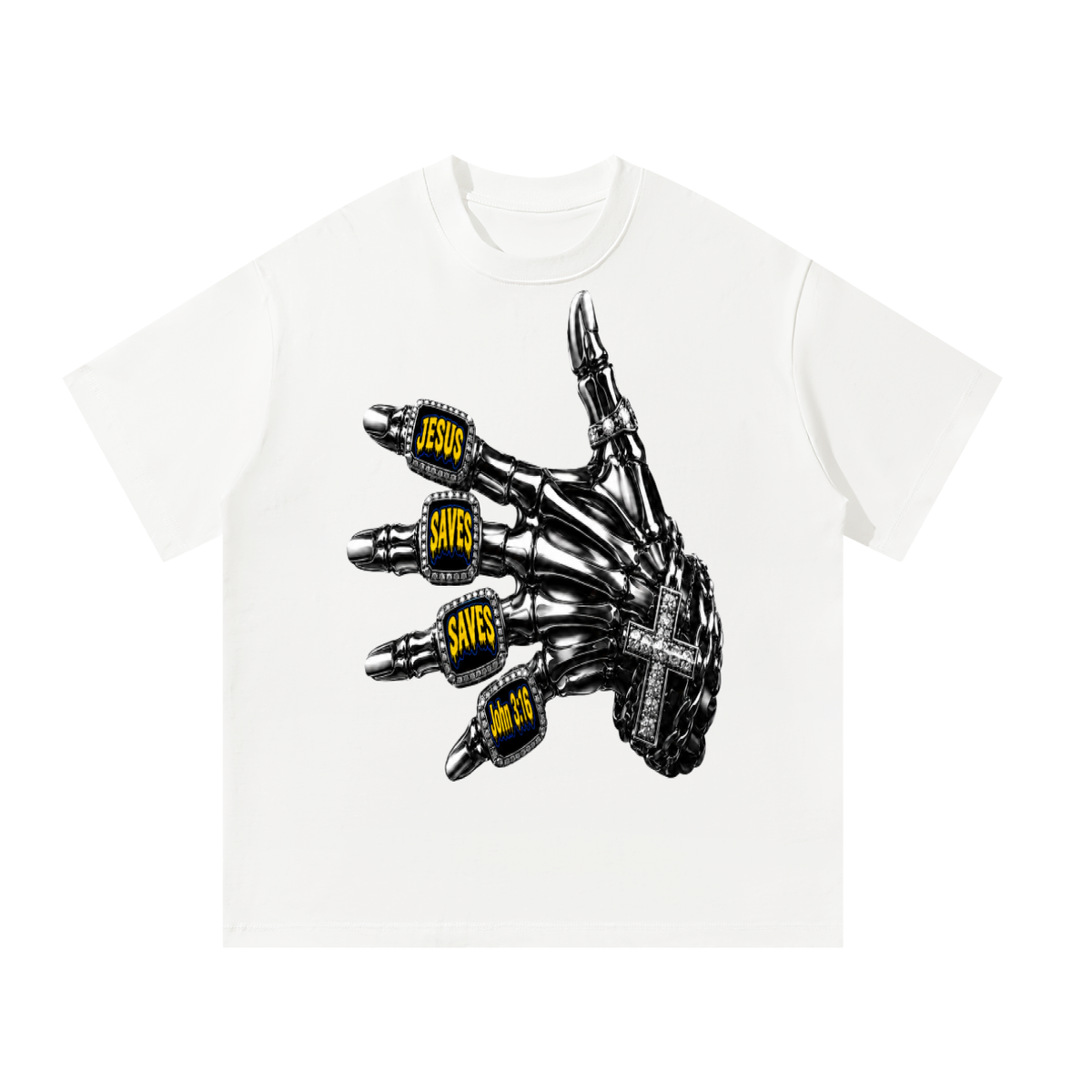 Jesus saves saves John 3:16 T-Shirt