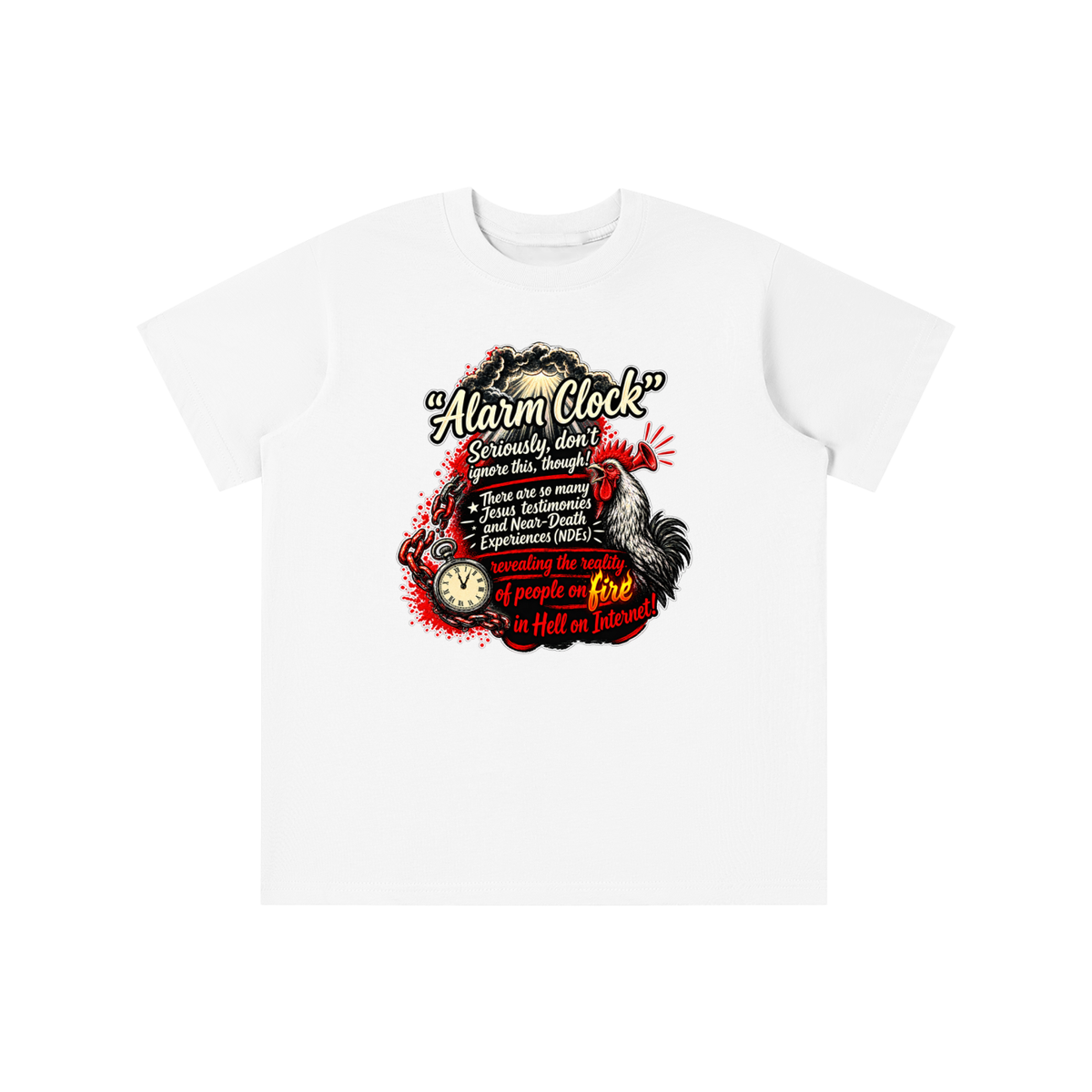 "ALARM CLOCK" youth T-shirt
