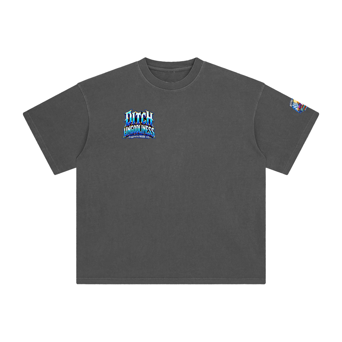 REVIVAL ARMOUR deliberately SINNING IS STUPID HEAVEN AND HELL ARE REAL PLACES DITCH UNGODLINESS Triggered by MARK 1:15 T-Shirt