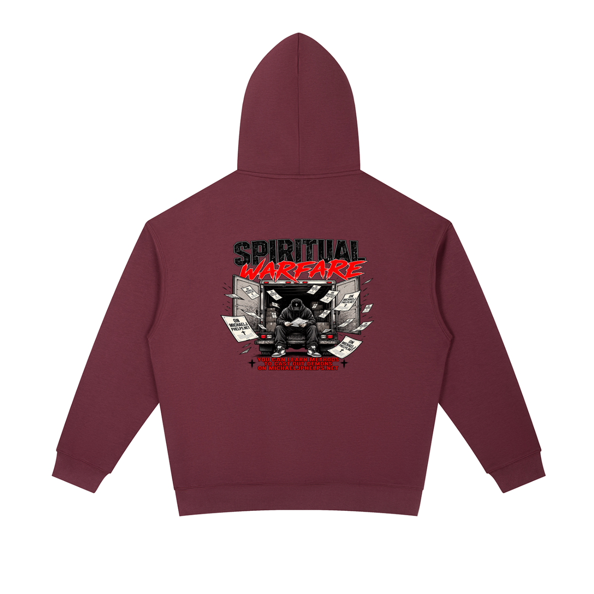 THE HOLY BIBLE THAT'S A GOOD BOOK SPIRITUAL WARFARE YOU CAN LEARN METHODS TO CAST OUT DEMONS ON MICHAELJPHELPS.NET Hoodie