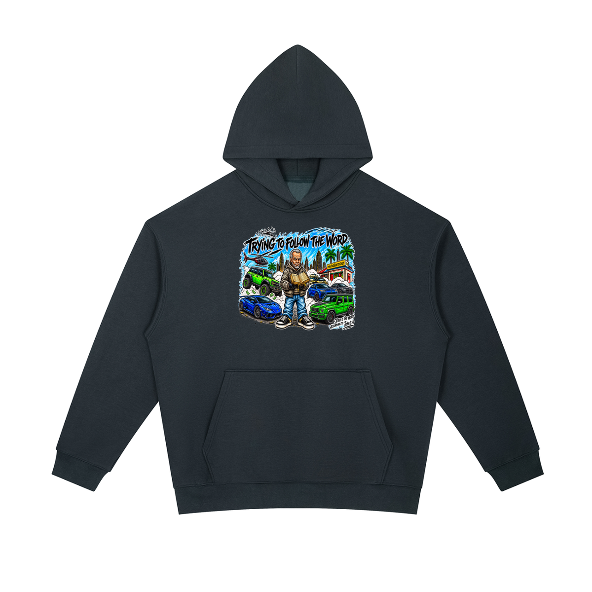 TRYING TO FOLLOW THE WORD Hoodie