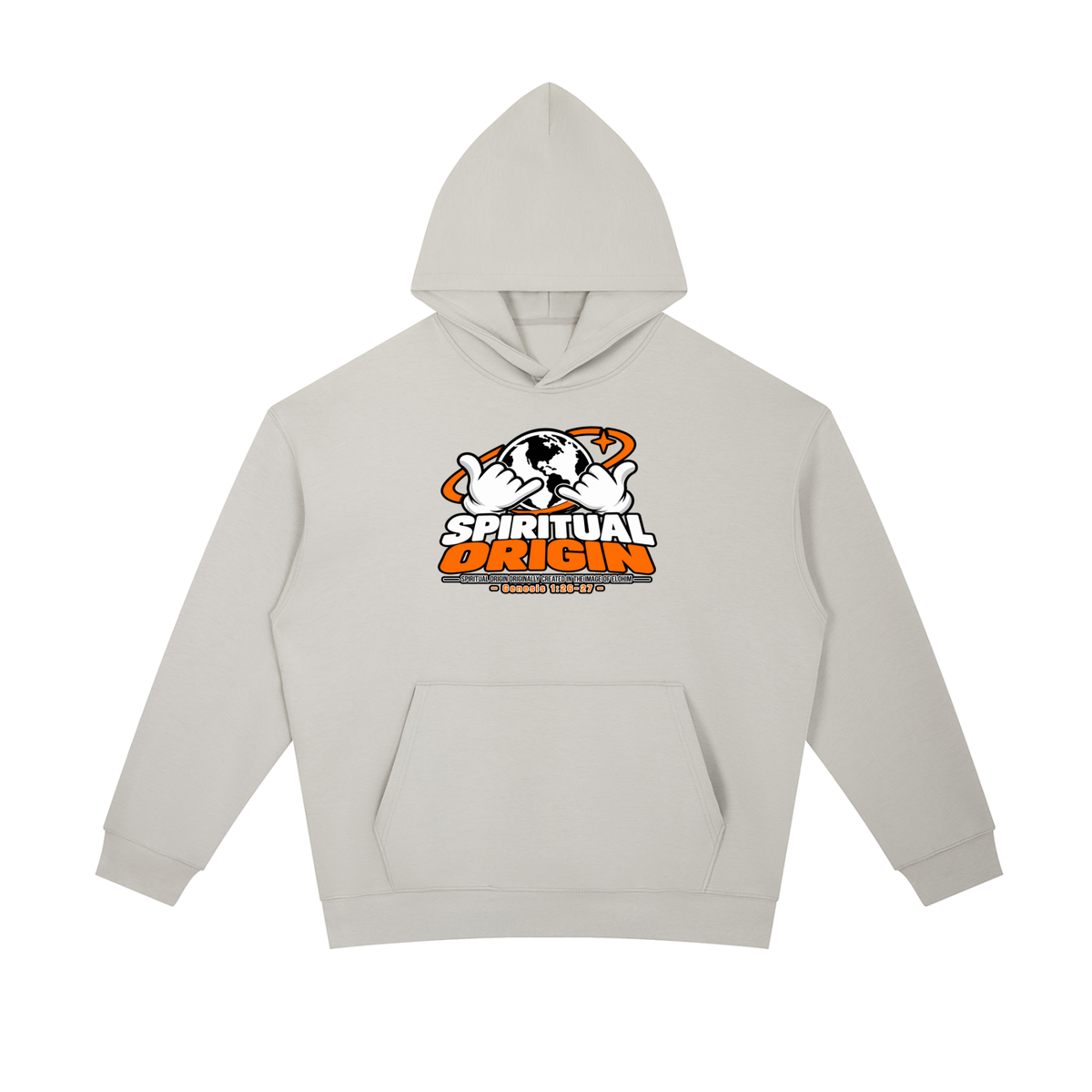 SPIRITUAL ORGIN SPIRITUAL ORGIN ORIGINALLY CREATED IN THE IMAGE OF ELOHIM - GENESIS 1:26-27 - Hoodie