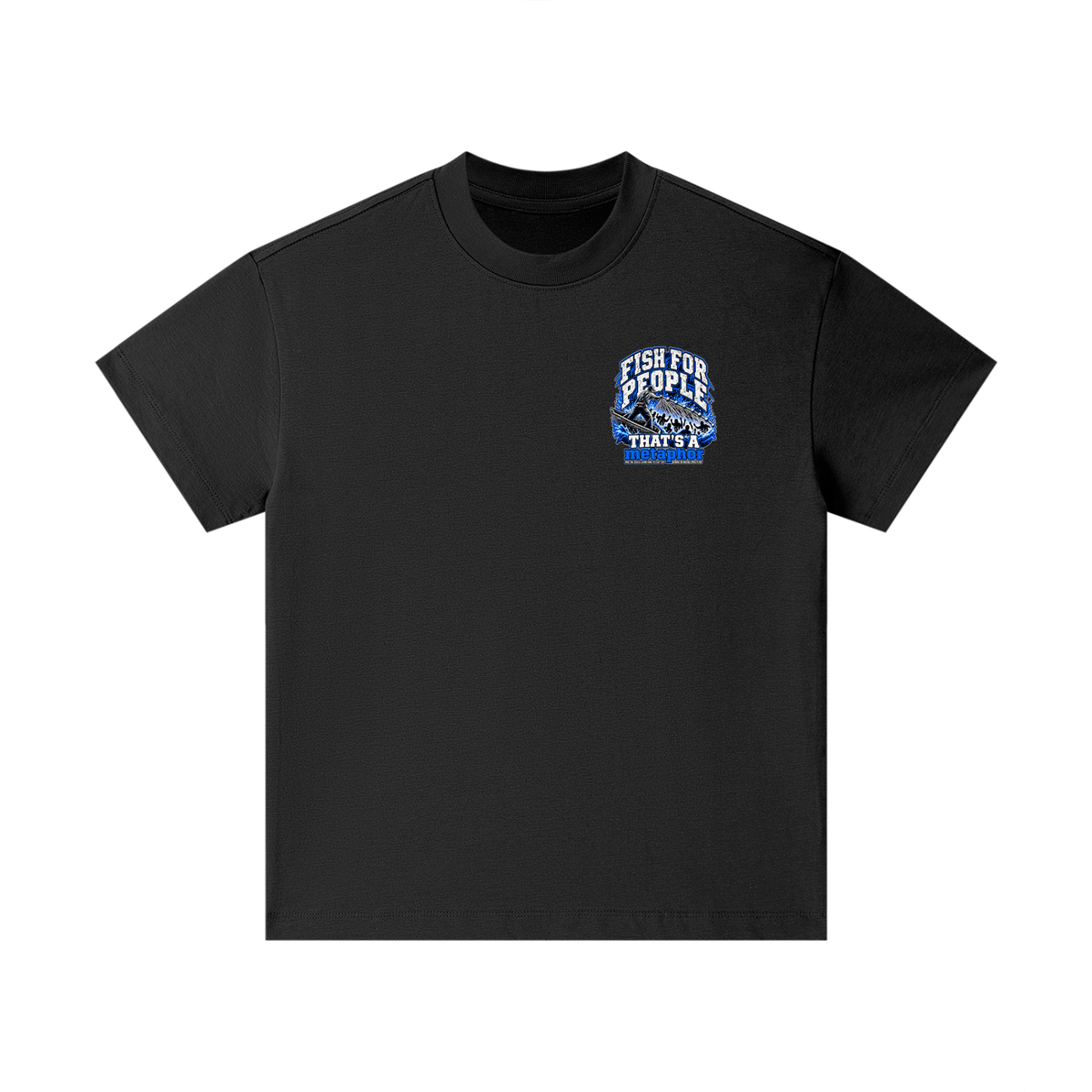 FISH FOR PEOPLE THAT'S A metaphor AND YOU COULD LEARN HOW TO CAST OUT DEMONS ON MICHAELJPHELPS.COM Kids T-Shirt
