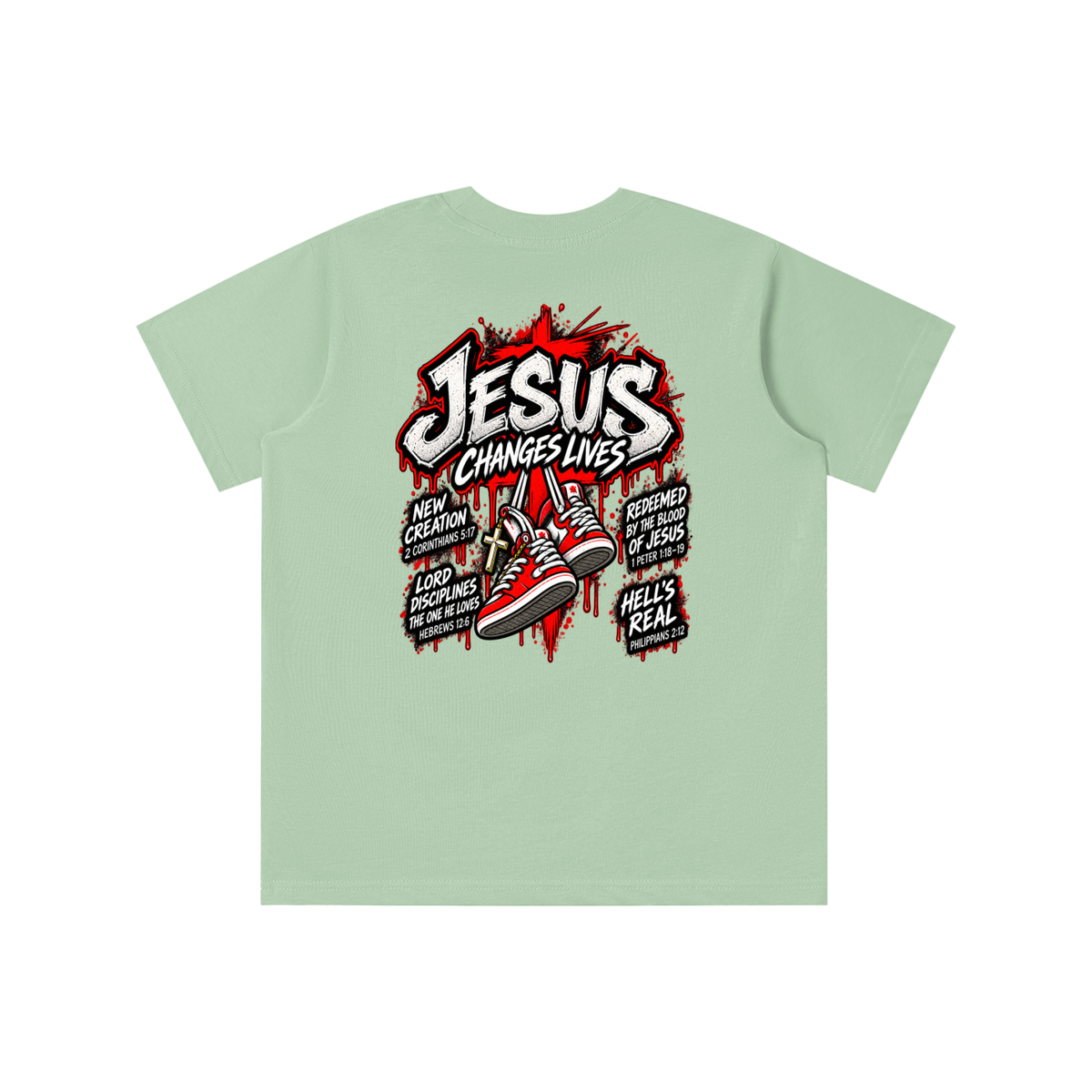 JESUS CHANGES LIVES youth T-shirt