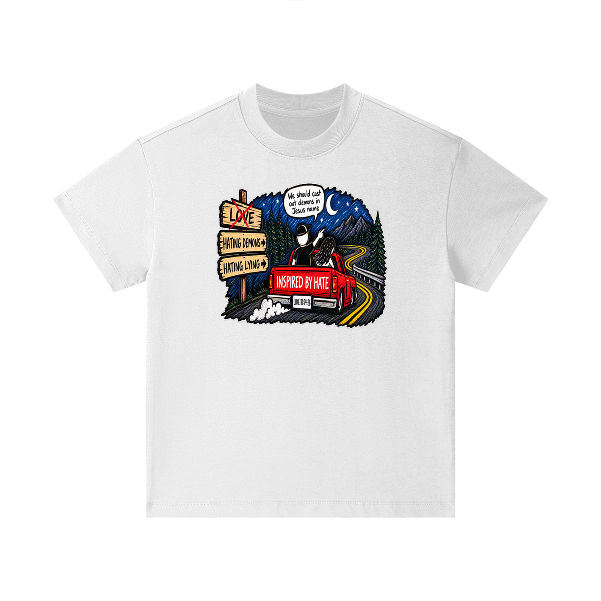 INSPIRED BY HATE Kids T-Shirt
