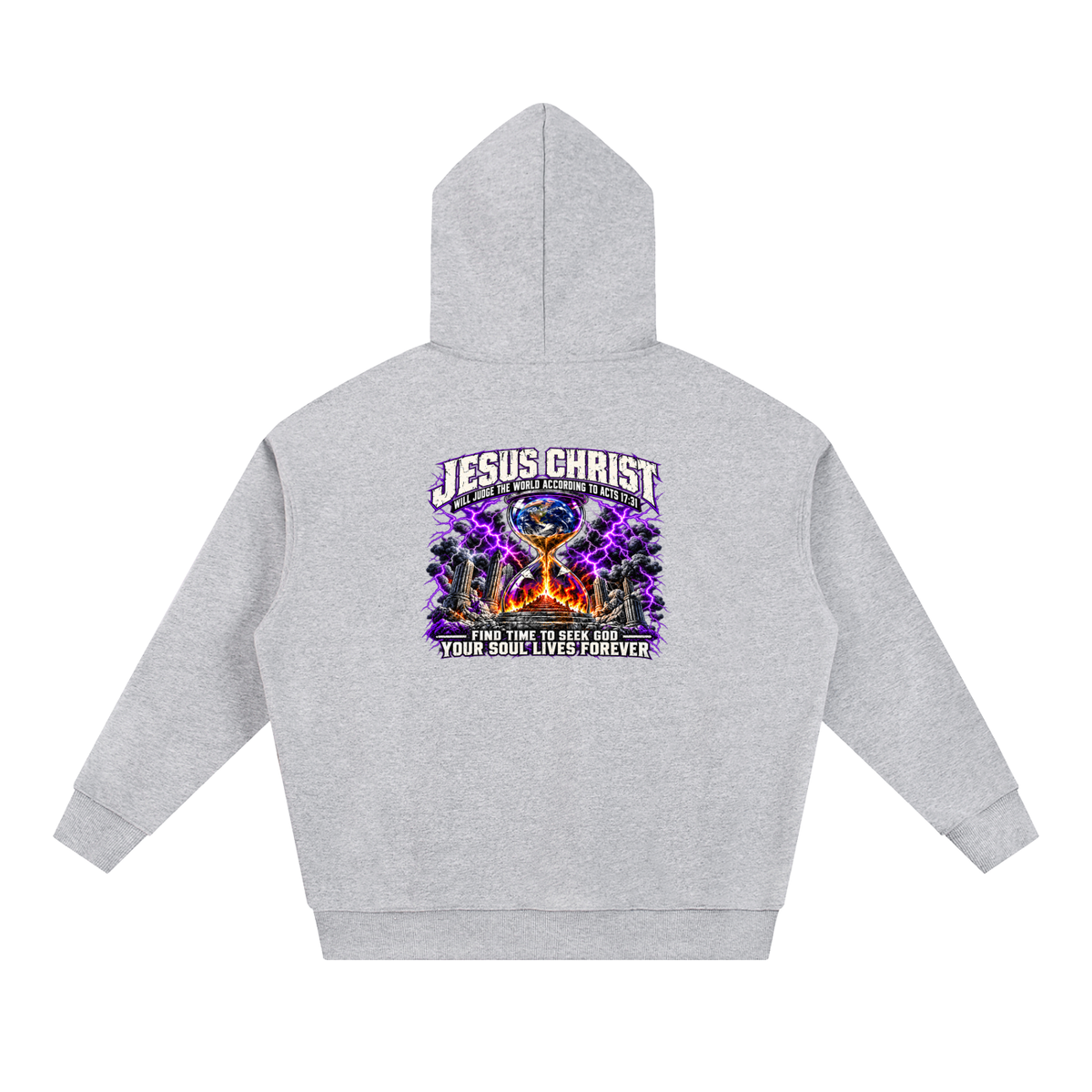 THE STRUGGLE IS REAL BUT SO IS JESUS - INSPIRED BY 1 PETER 5:10 - Hoodie