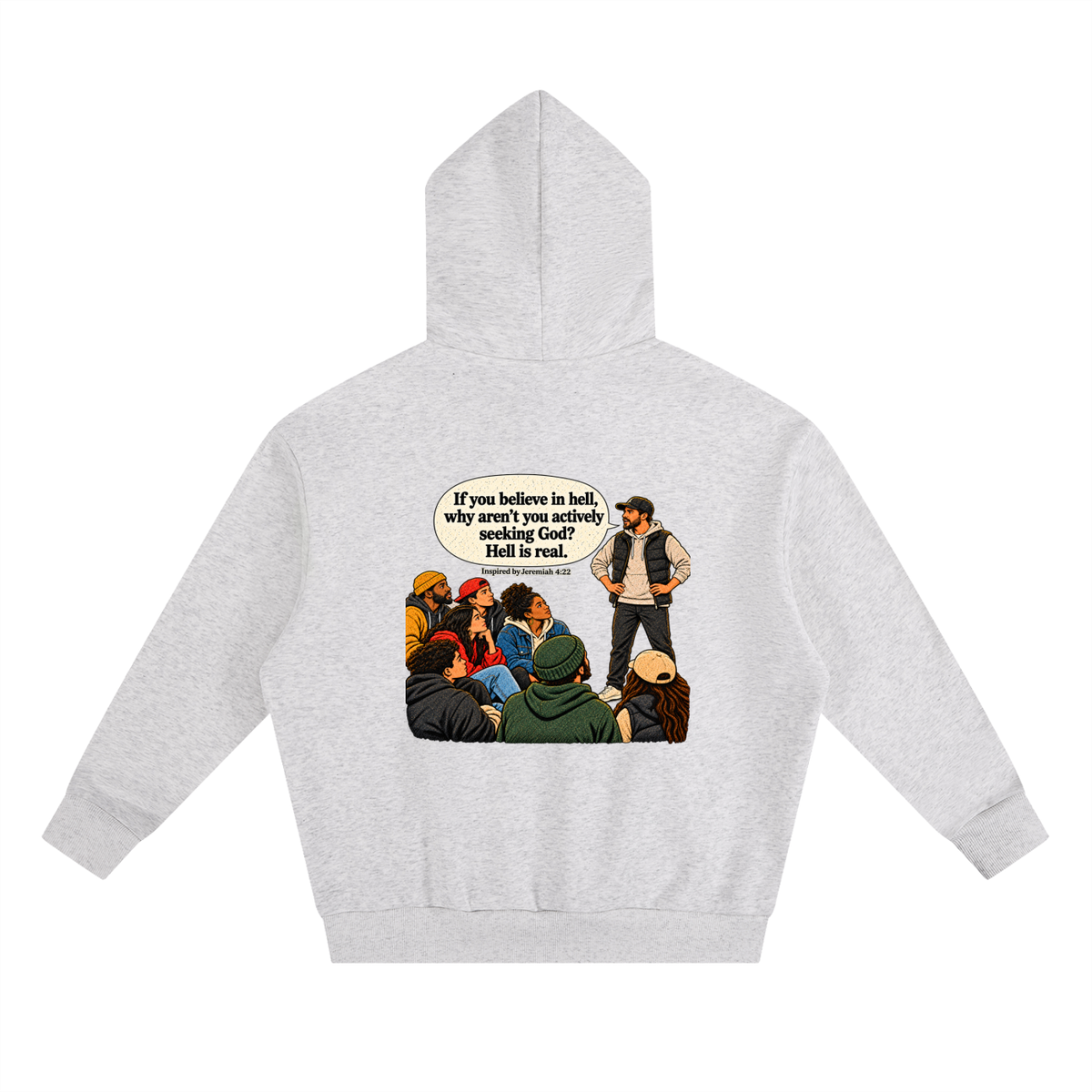 HELL IS NOT DOPE Hoodie
