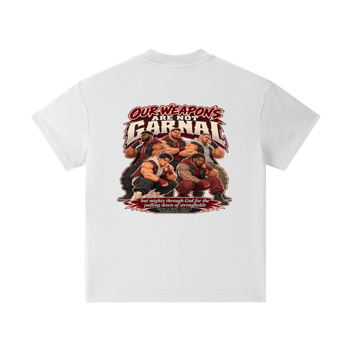 HUMANS ARE STUPID (Jeremiah 4:22) OUR WEAPONS ARE NOT CARNAL but mighty through God for the pulling down of strongholds SATAN IS MOST LIKELY A DISEMBODIED SPIRIT Kids T-Shirt