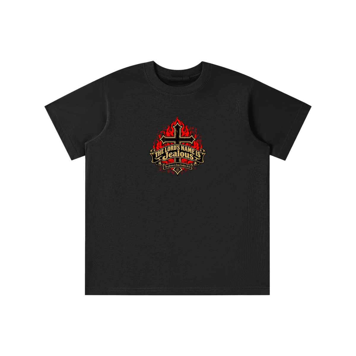 THE LORD'S NAME IS Jealous The phrase is from Exodus 34:14 youth T-shirt