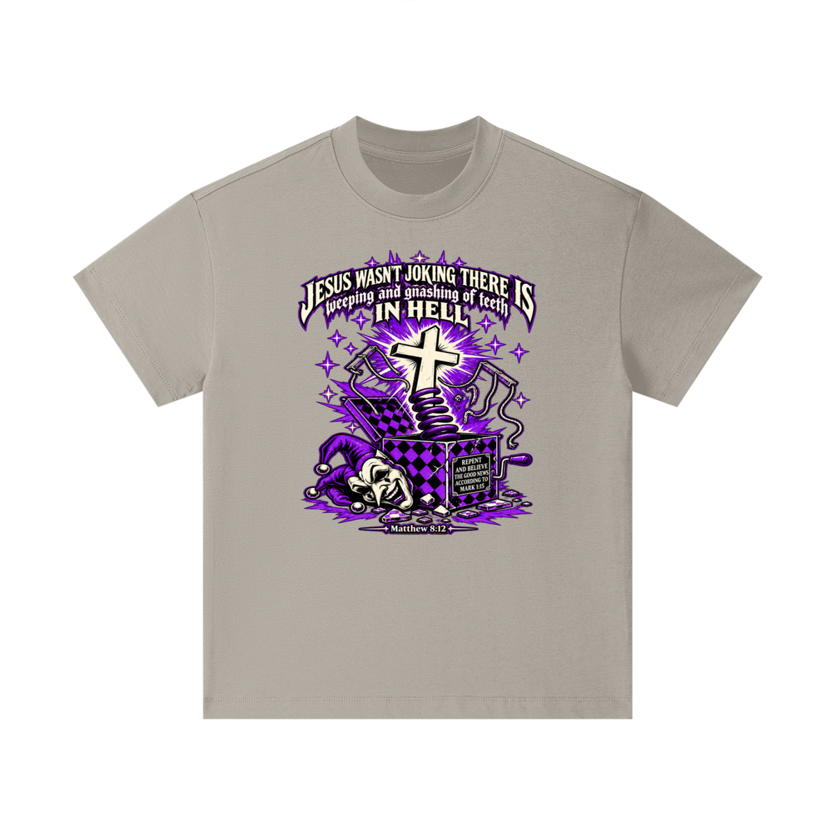 Jesus wasn’t joking there is weeping and gnashing of teeth in hell Kids T-Shirt