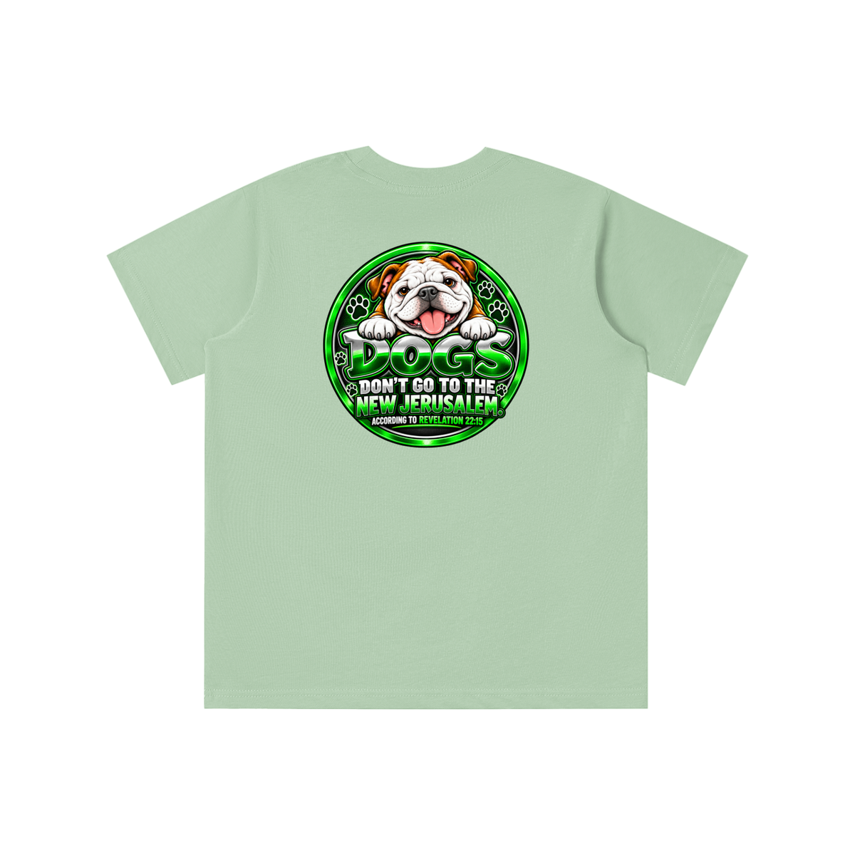 DOZENS OF TESTIMONIES ON YOUTUBE OF JESUS ENCOUNTERING PEOPLE. DOGS DON'T GO TO THE NEW JERUSALEM. ACCORDING TO REVELATION 22:15 youth T-shirt