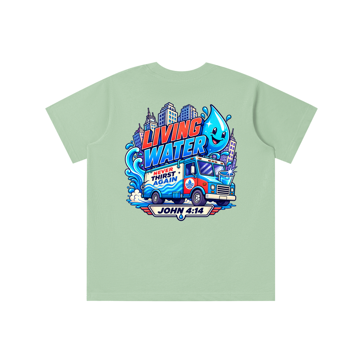 Living Water Never Thirst again youth T-shirt
