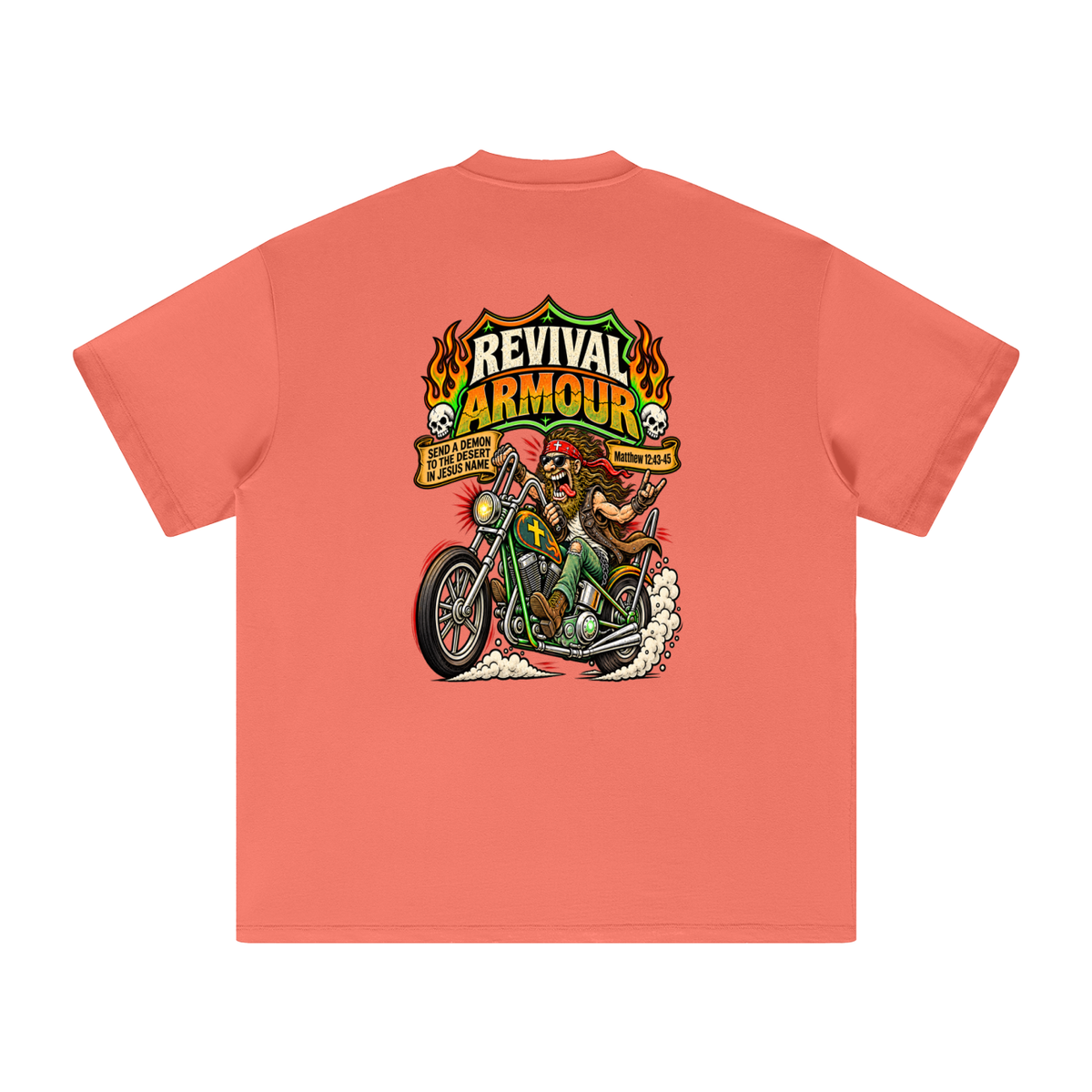 REVIVAL ARMOUR SEND A DEMON TO THE DESERT IN JESUS NAME [MATTHEW 12:43-45] T-Shirt