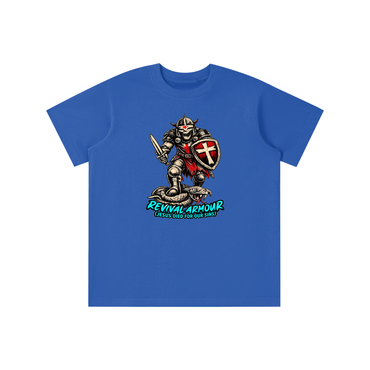 REVIVAL ARMOUR (JESUS DIED FOR OUR SINS) youth T-shirt
