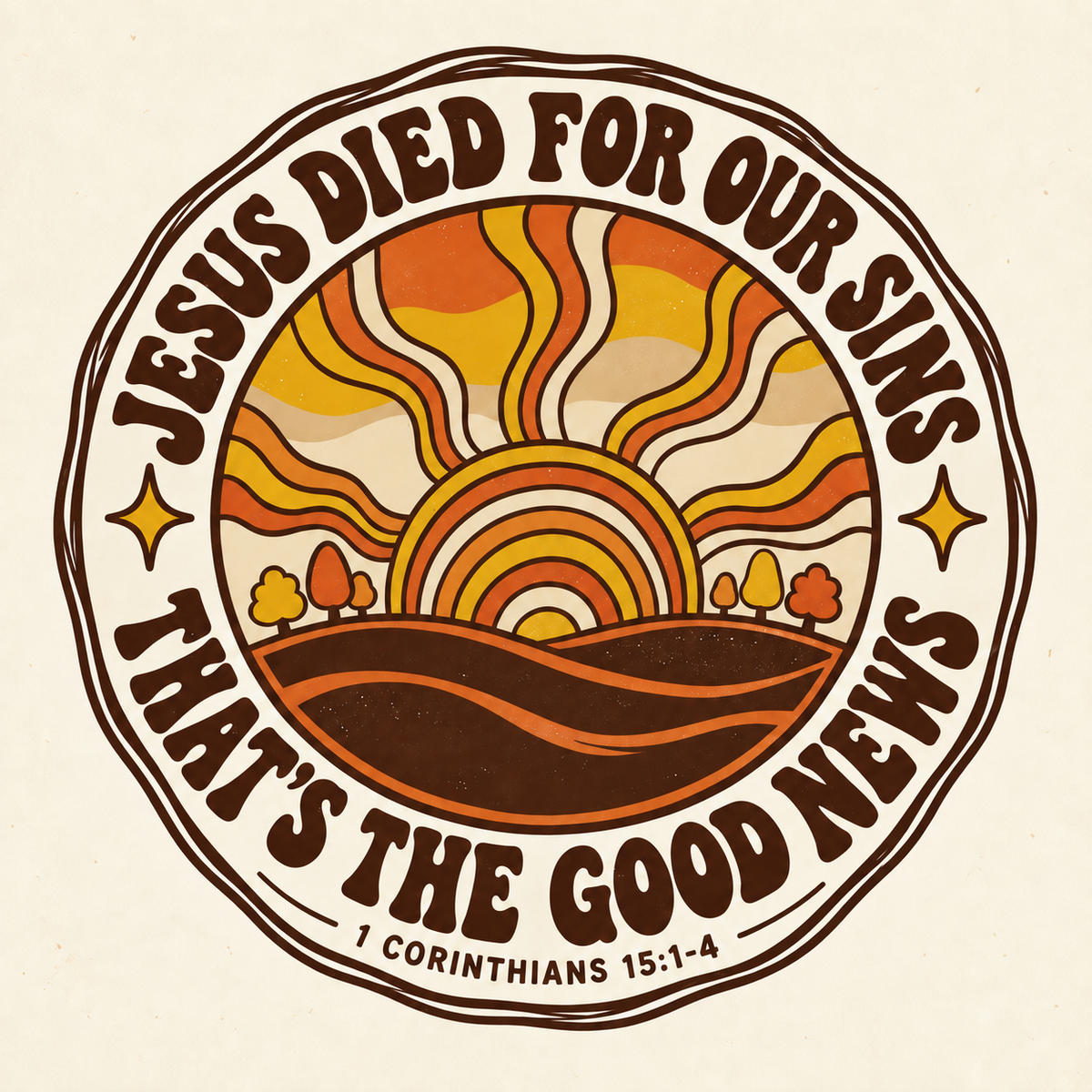 JESUS DIED FOR OUR SINS THAT'S THE GOOD NEWS 1 CORTHIANS 15:1-4 Kids' Shorts
