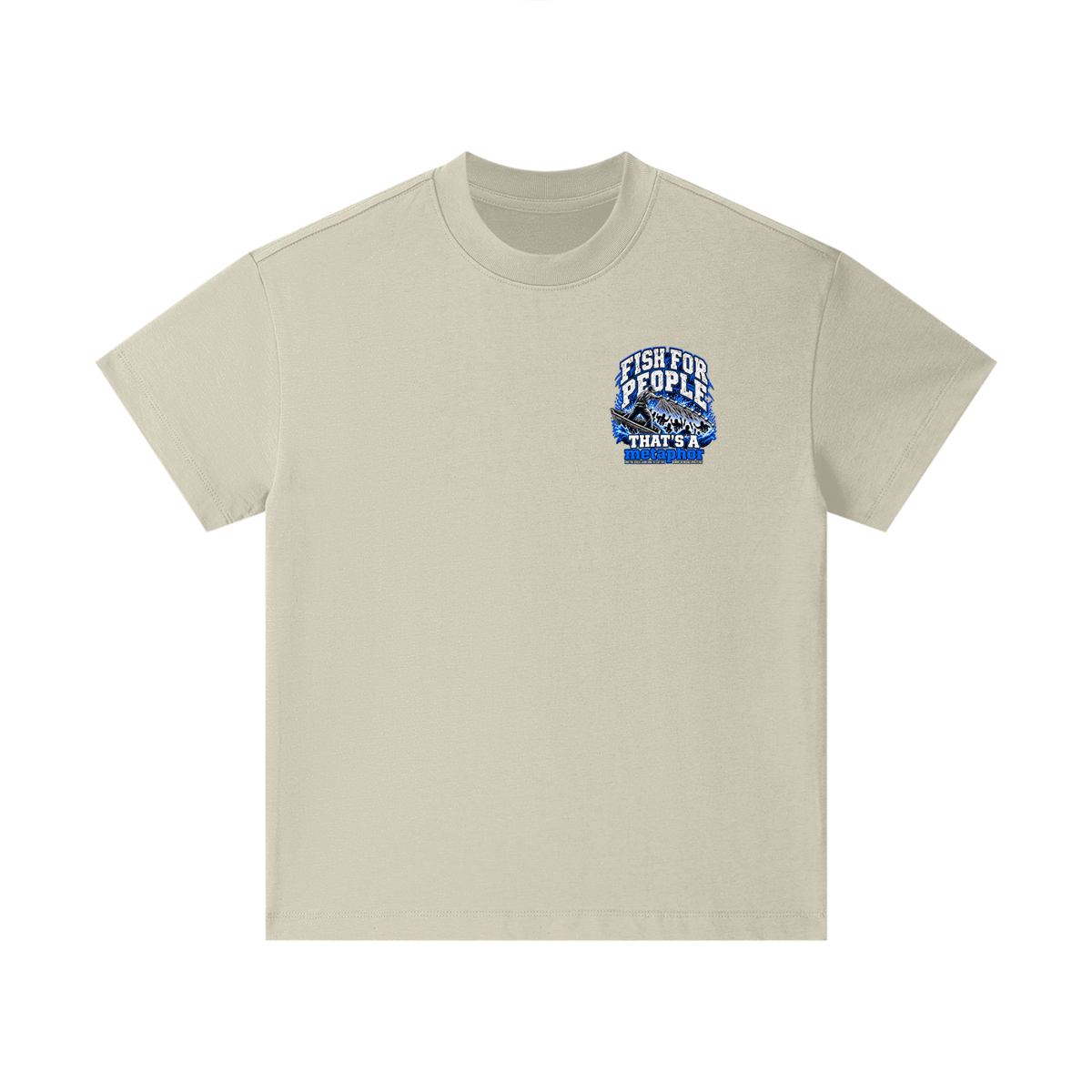 FISH FOR PEOPLE THAT'S A metaphor AND YOU COULD LEARN HOW TO CAST OUT DEMONS ON MICHAELJPHELPS.COM Kids T-Shirt