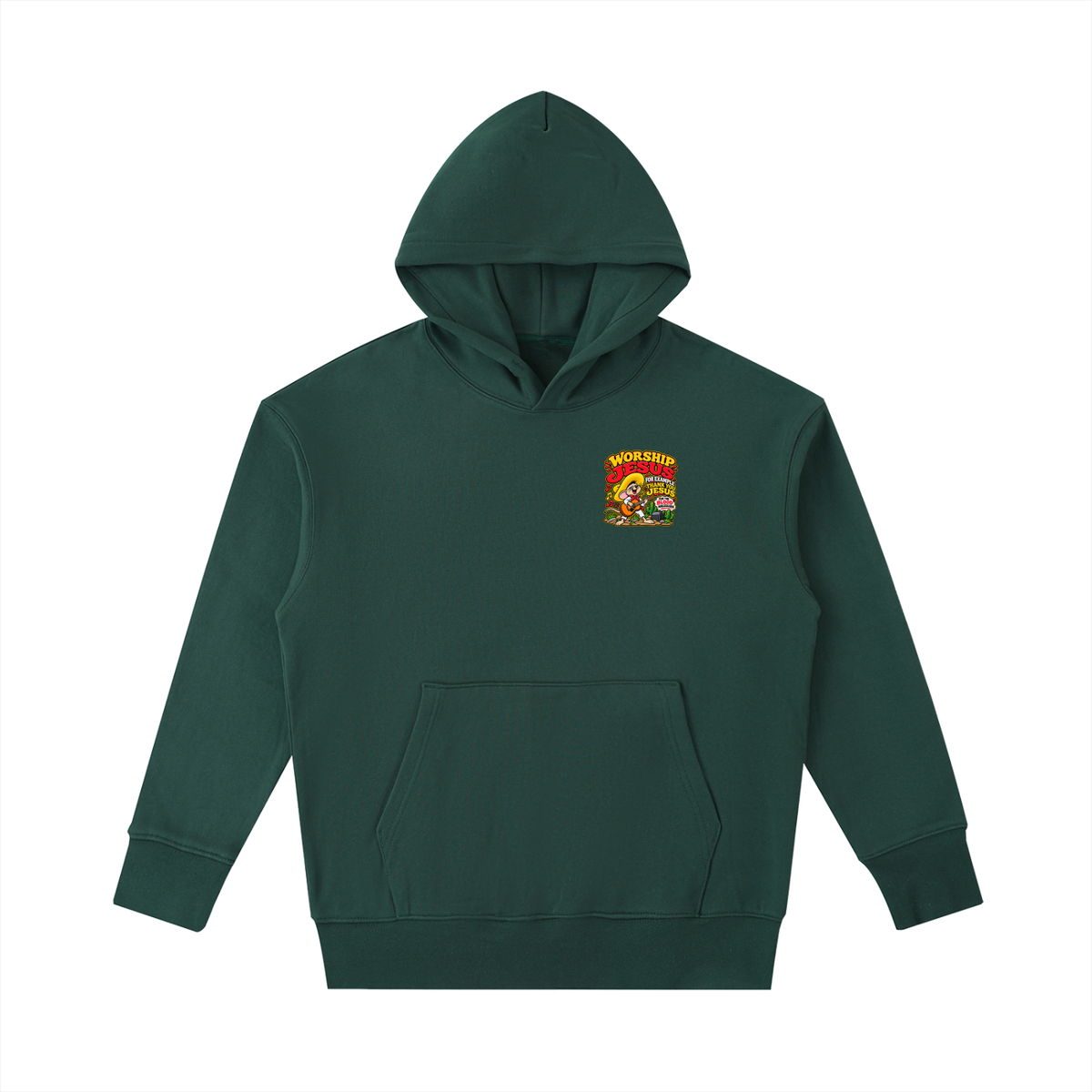 WORSHIP JESUS FOR EXAMPLE THANK YOU JESUS FOR THE BLOOD HALLELUJAH Hoodie