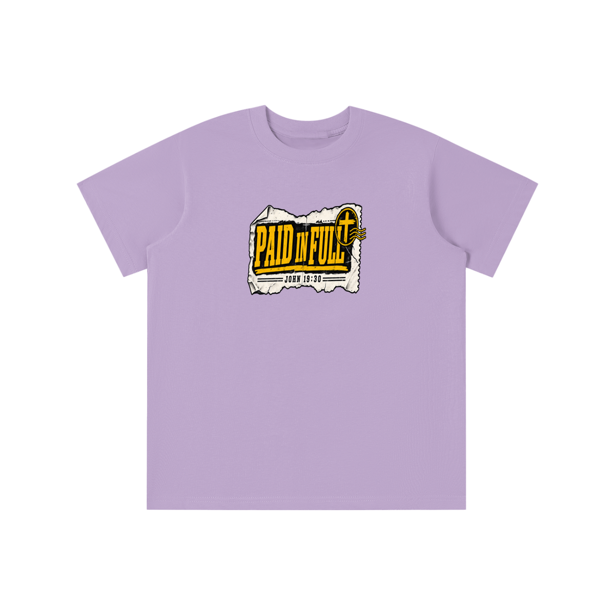 PAID IN FULL - JOHN 19:30 - youth T-shirt