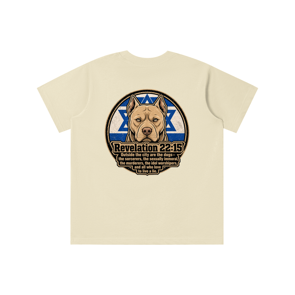 Revelation 22:15 NLT Youth T-shirt