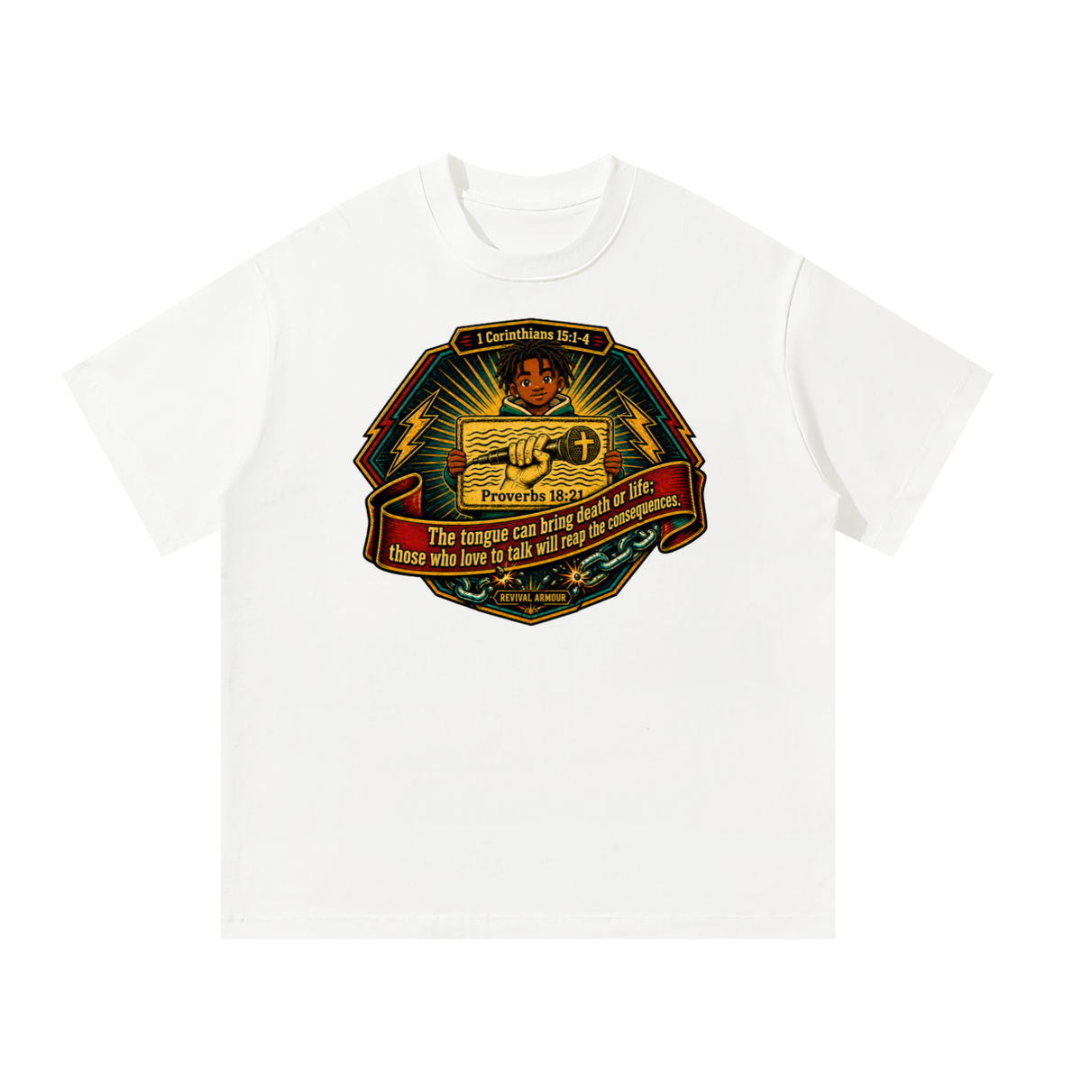 Proverbs 18:21 NLT T-Shirt