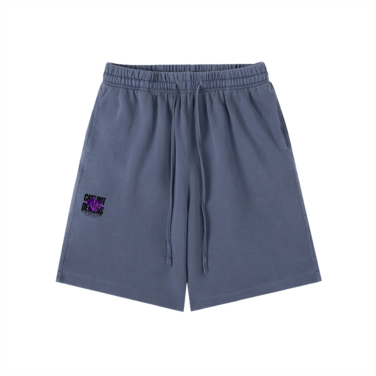 CAST OUT DEMONS IN THE NAME OF JESUS MARK 16:17 REVIVAL ARMOUR Shorts