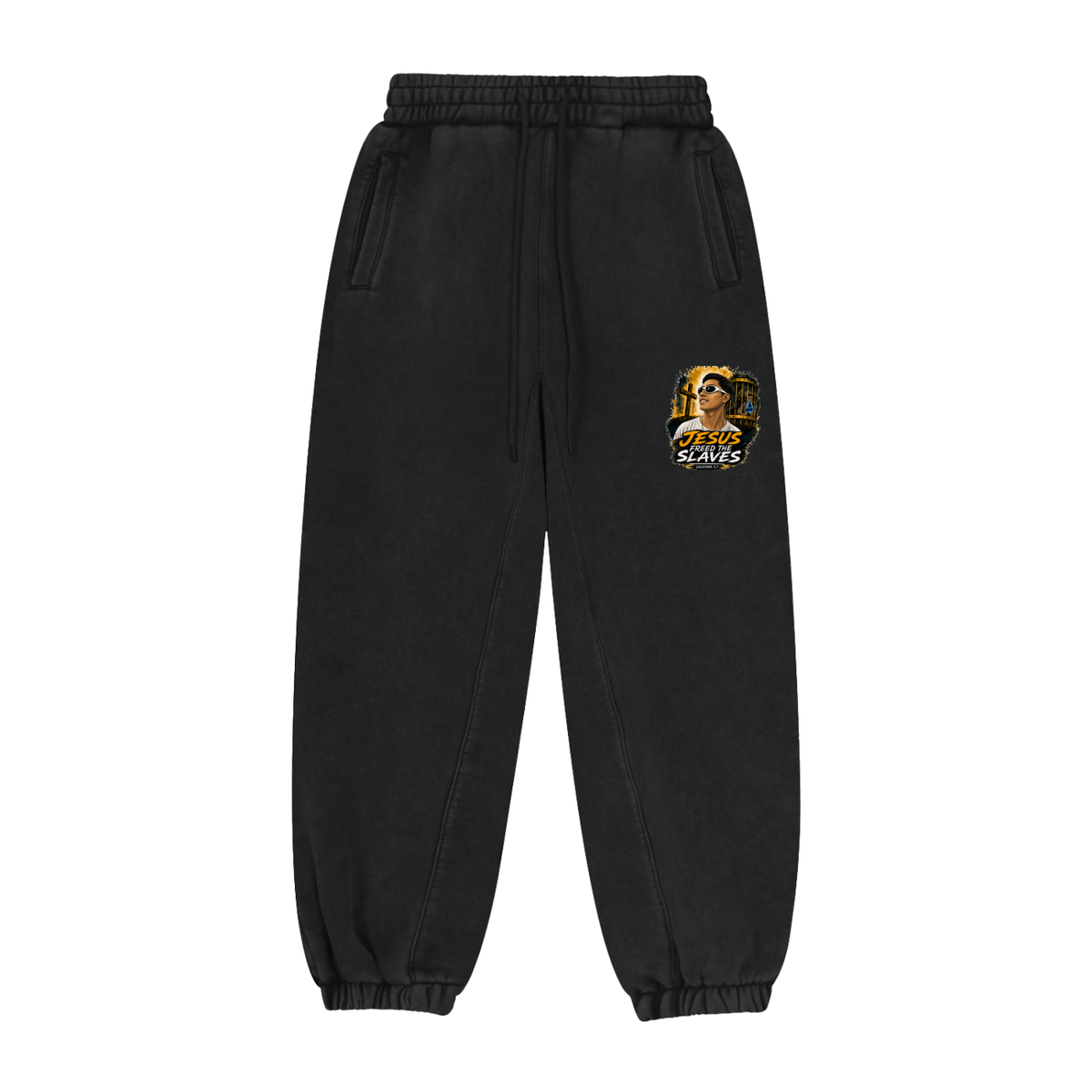 Jesus freed the slaves Sweatpants