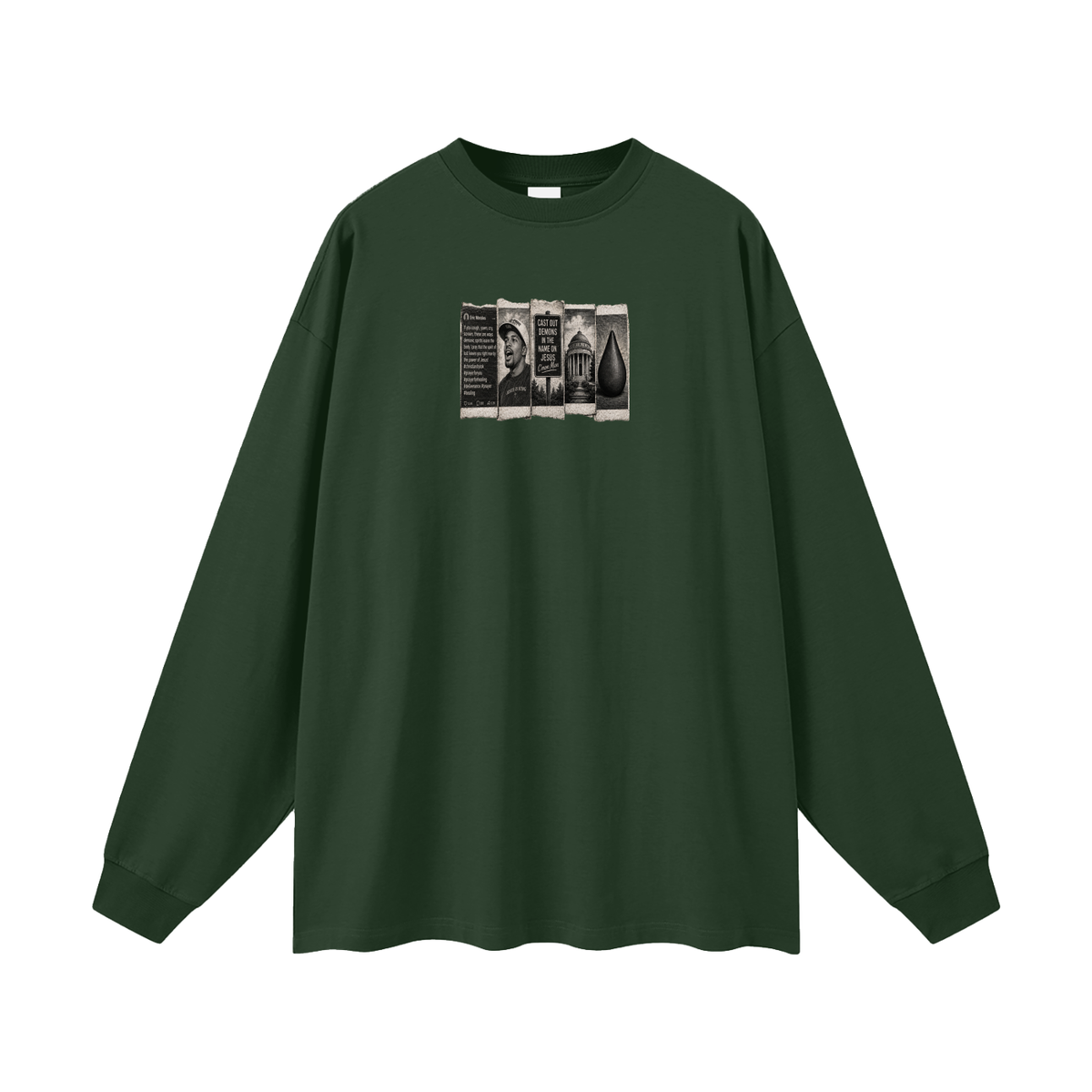 Cast out demons in the name of Jesus C'mon man Long Sleeve T-Shirt