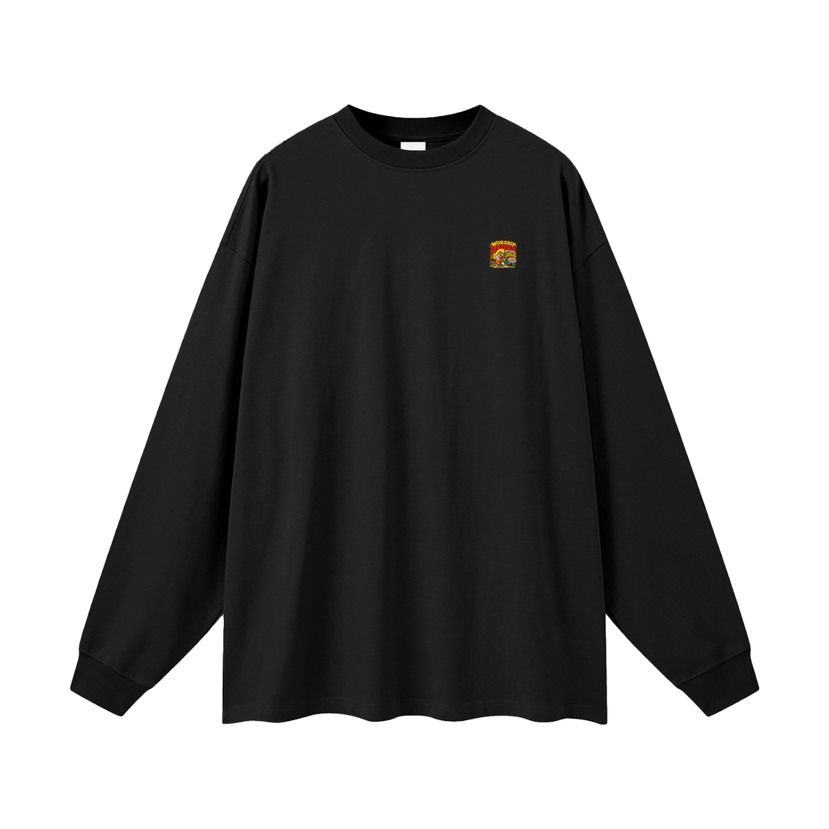 WORSHIP JESUS FOR EXAMPLE THANK YOU JESUS FOR THE BLOOD HALLELUJAH Long Sleeve T-Shirt