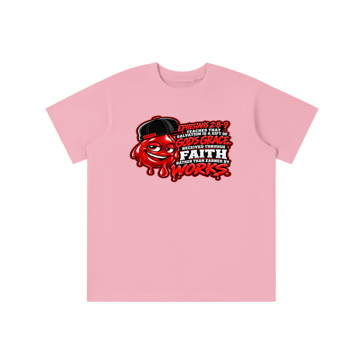 Ephesians 2:8-9 inspired youth T-shirt