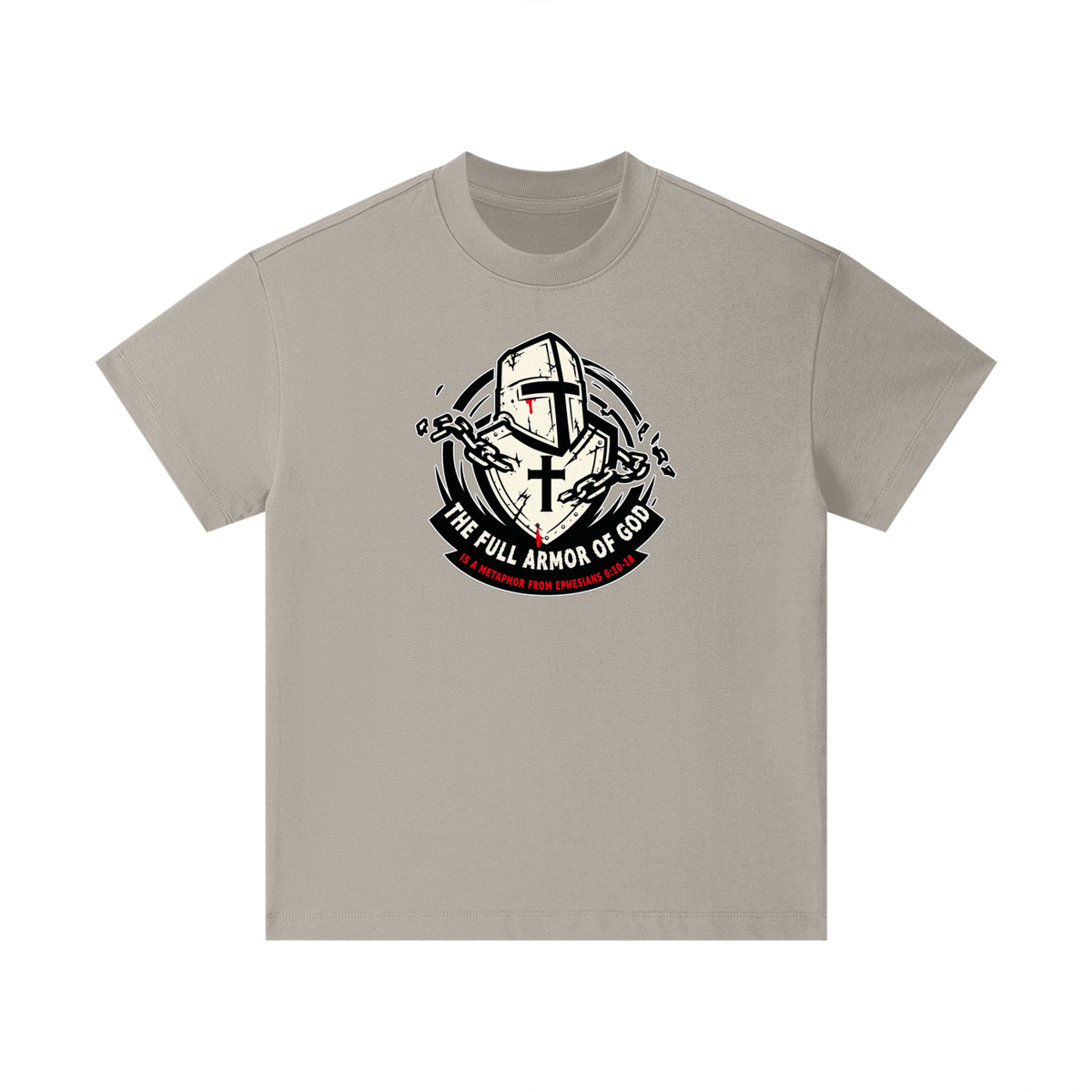 THE FULL ARMOR OF GOD IS A METAPHOR FROM EPHESIANS 6:10-18 Kids T-Shirt