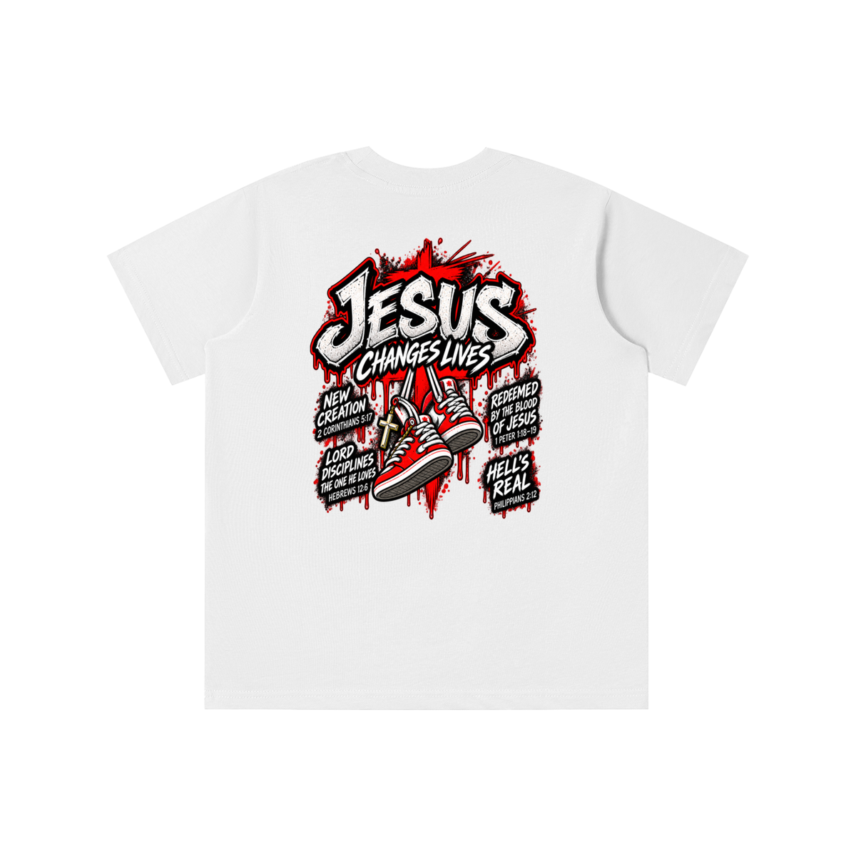 JESUS CHANGES LIVES youth T-shirt