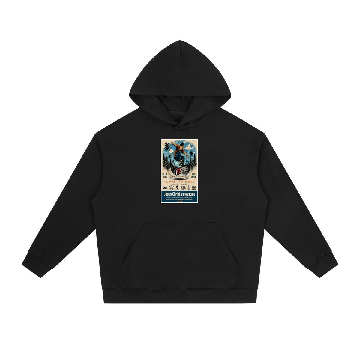Jesus Christ is awesome Hoodie