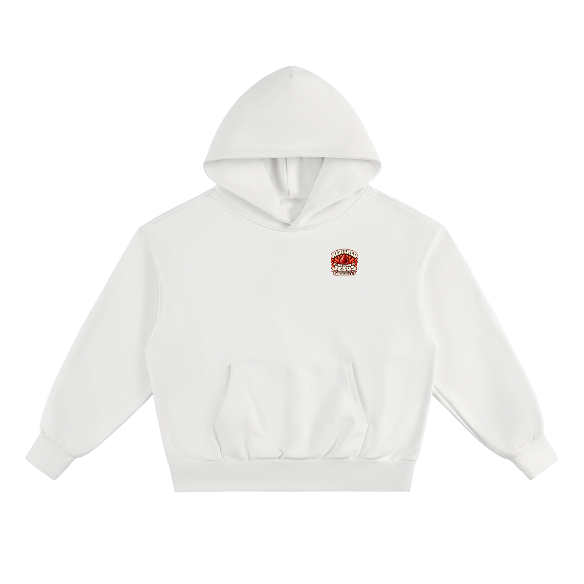 REDEEMED BY THE BLOOD OF JESUS ACCORDING TO EPHESIANS 1:7 IF YOU DON'T REPENT YOU'LL BURN FOREVER ACCORDING TO MARK 9:43-48 Hoodie