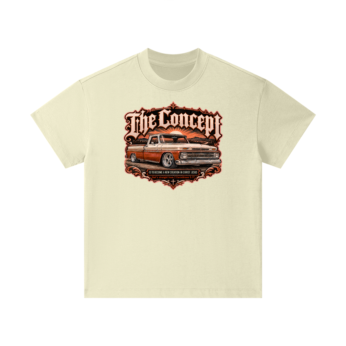 The Concept IS TO BECOME A NEW CREATION IN CHRIST JESUS that's straight from 2 Corinthians 5:17 Kids T-Shirt