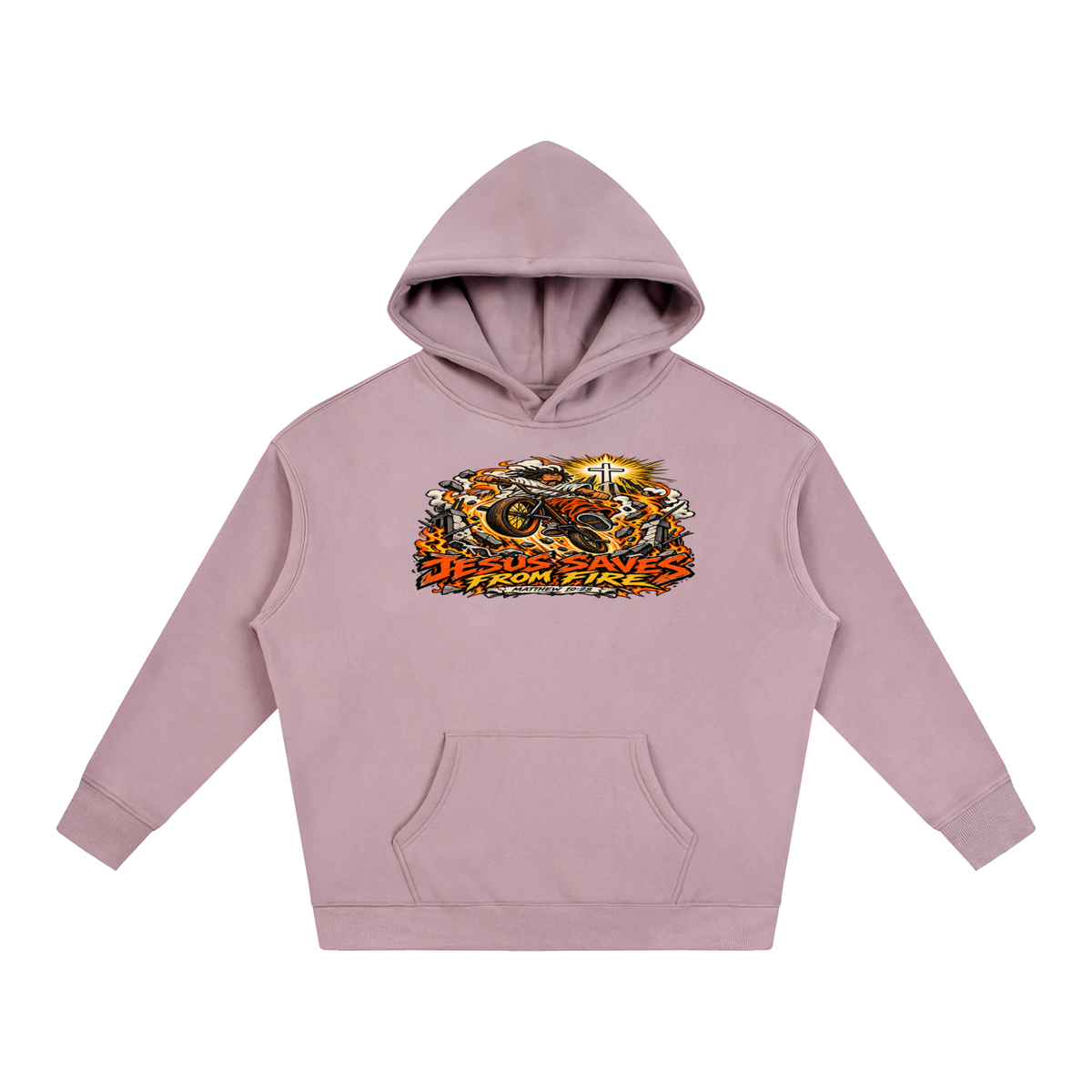 JESUS SAVES FROM FIRE Hoodie