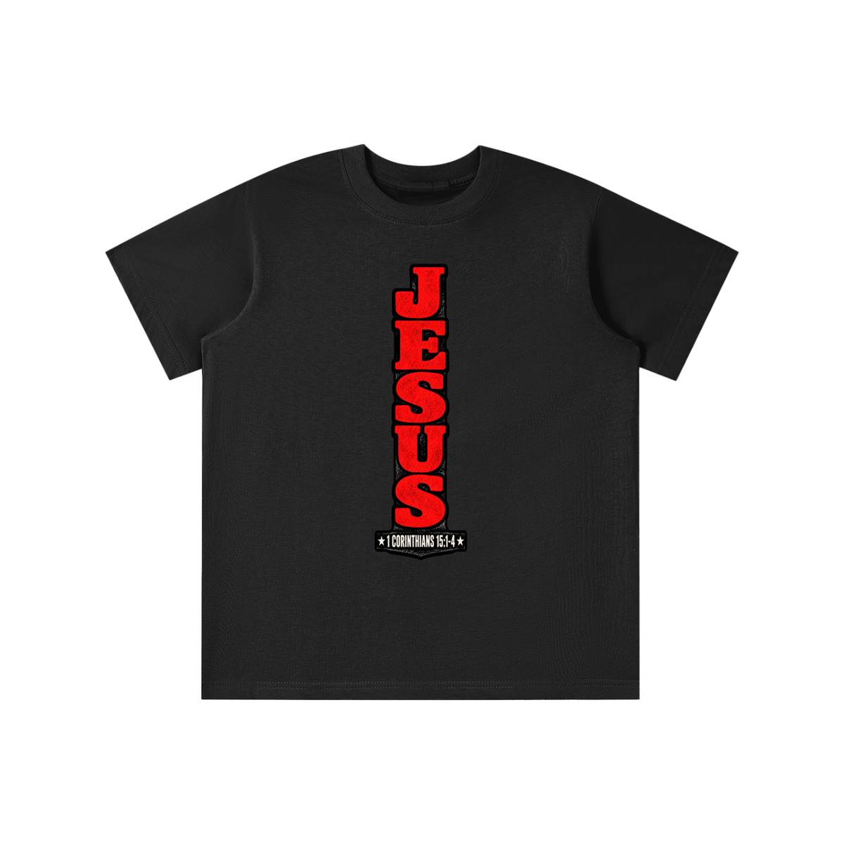 Jesus 1 Corinthians 15 :1-4 youth T-shirt