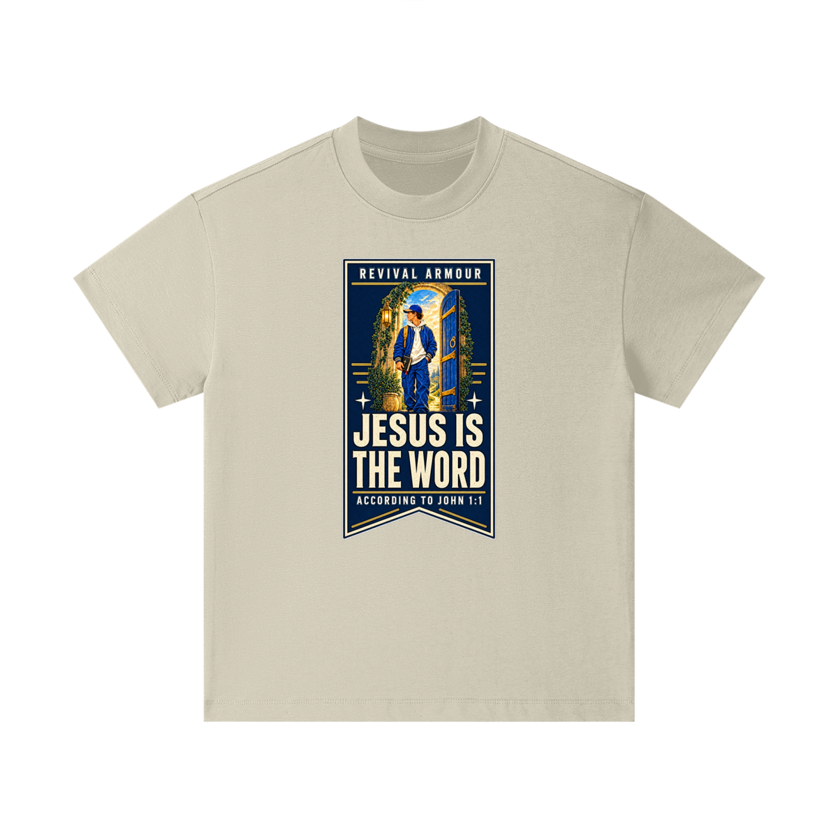 JESUS IS THE WORD ACCORDING TO JOHN 1:1 Kids T-Shirt