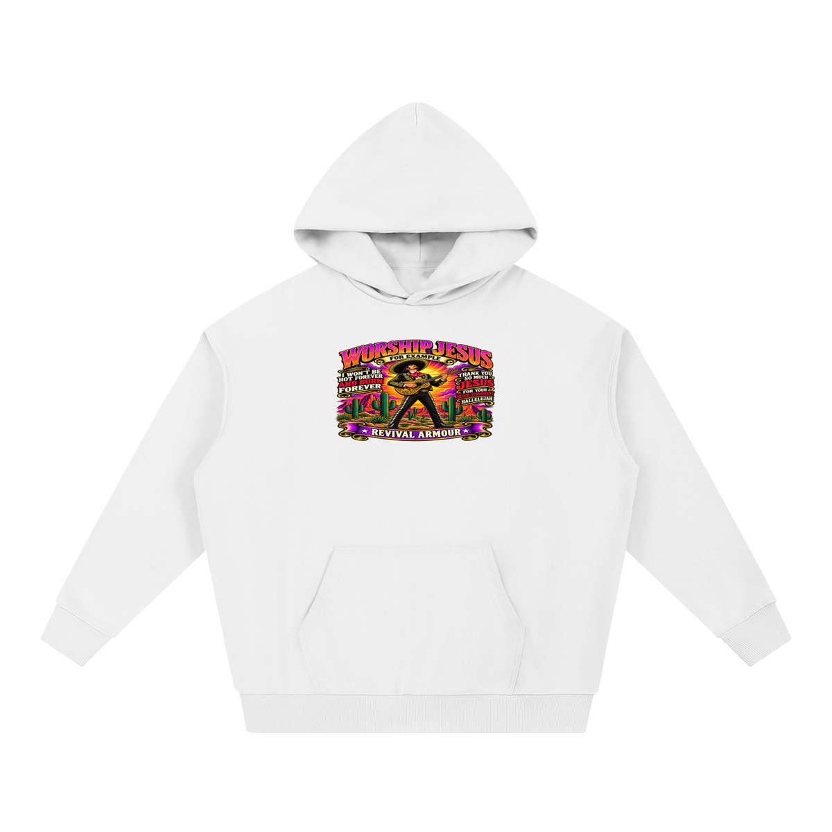 WORSHIP JESUS revival armour Hoodie