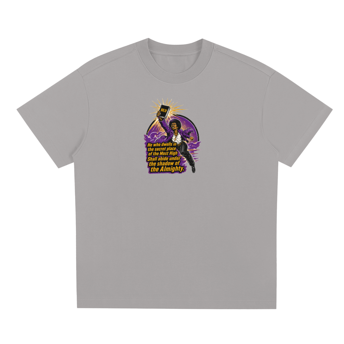 NKJV Psalms 91:1 T-Shirt