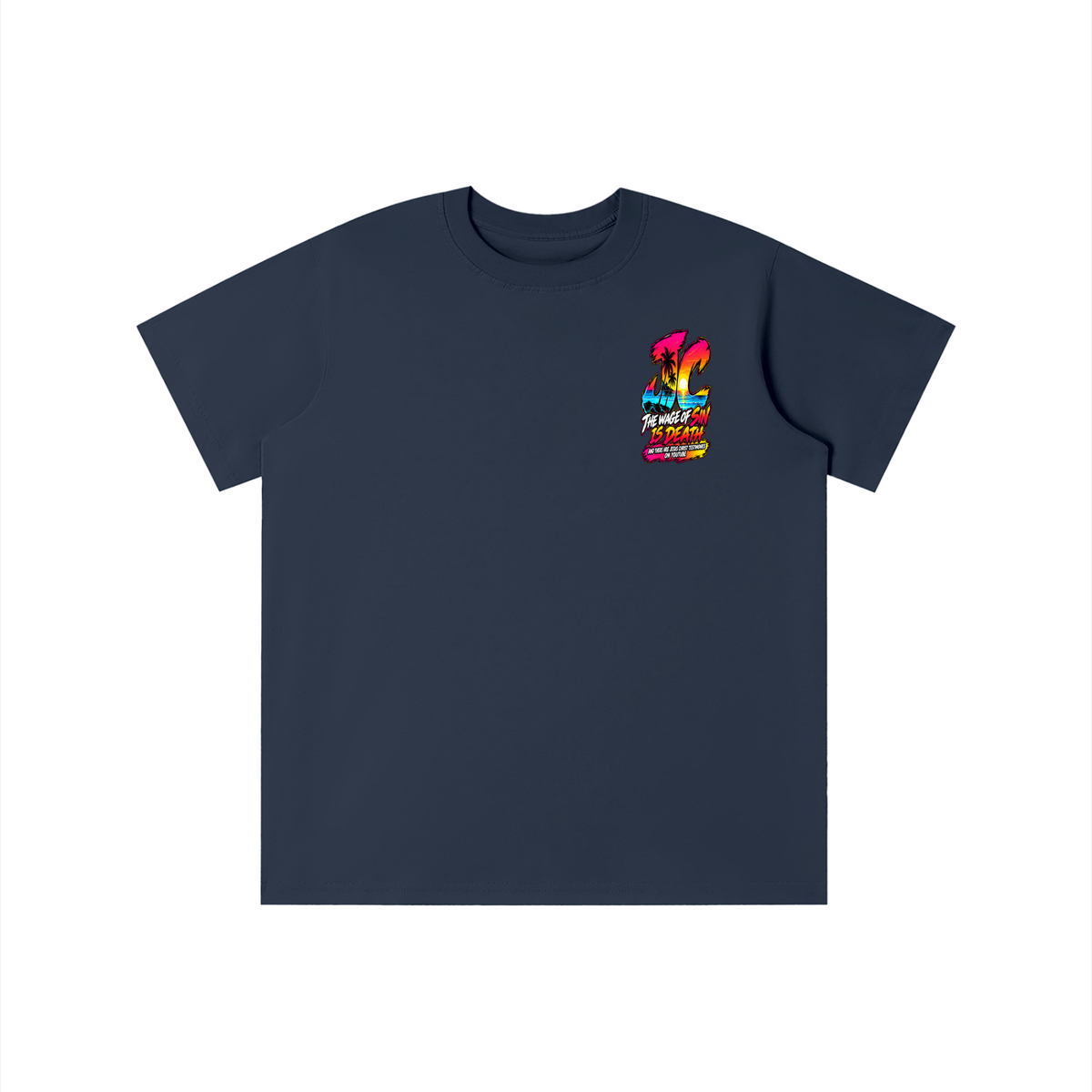 THE WAGE OF SIN IS DEATH AND THERE ARE JESUS CHRIST TESTIMONIES ON YOUTUBE youth T-shirt