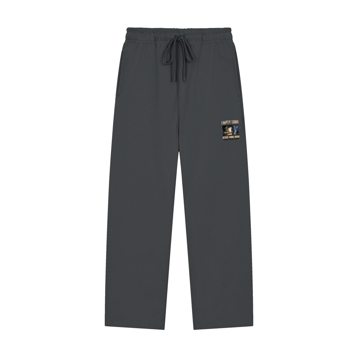 EMPTY TOMB JESUS HOLDS ALL THE ATOMS TOGETHER JESUS WON DUH LUKE 10:18-20 & 1 CORINTHIANS 15:1-4 & PHILIPPIANS 2:12 & JAMES 2:10 Sweatpants