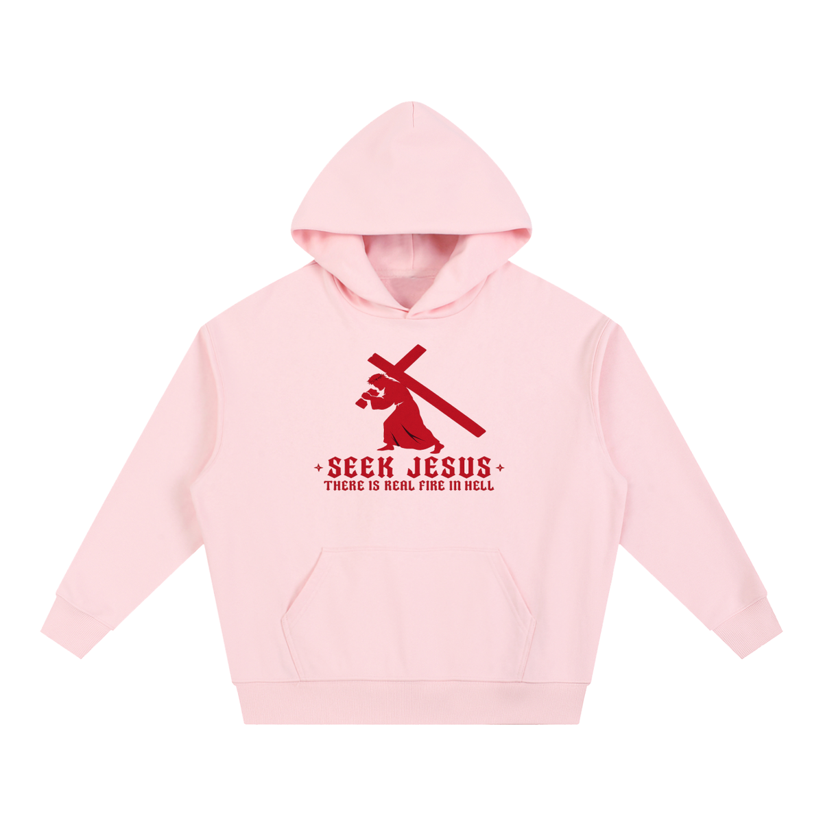 SEEK JESUS THERE IS REAL FIRE IN HELL Hoodie