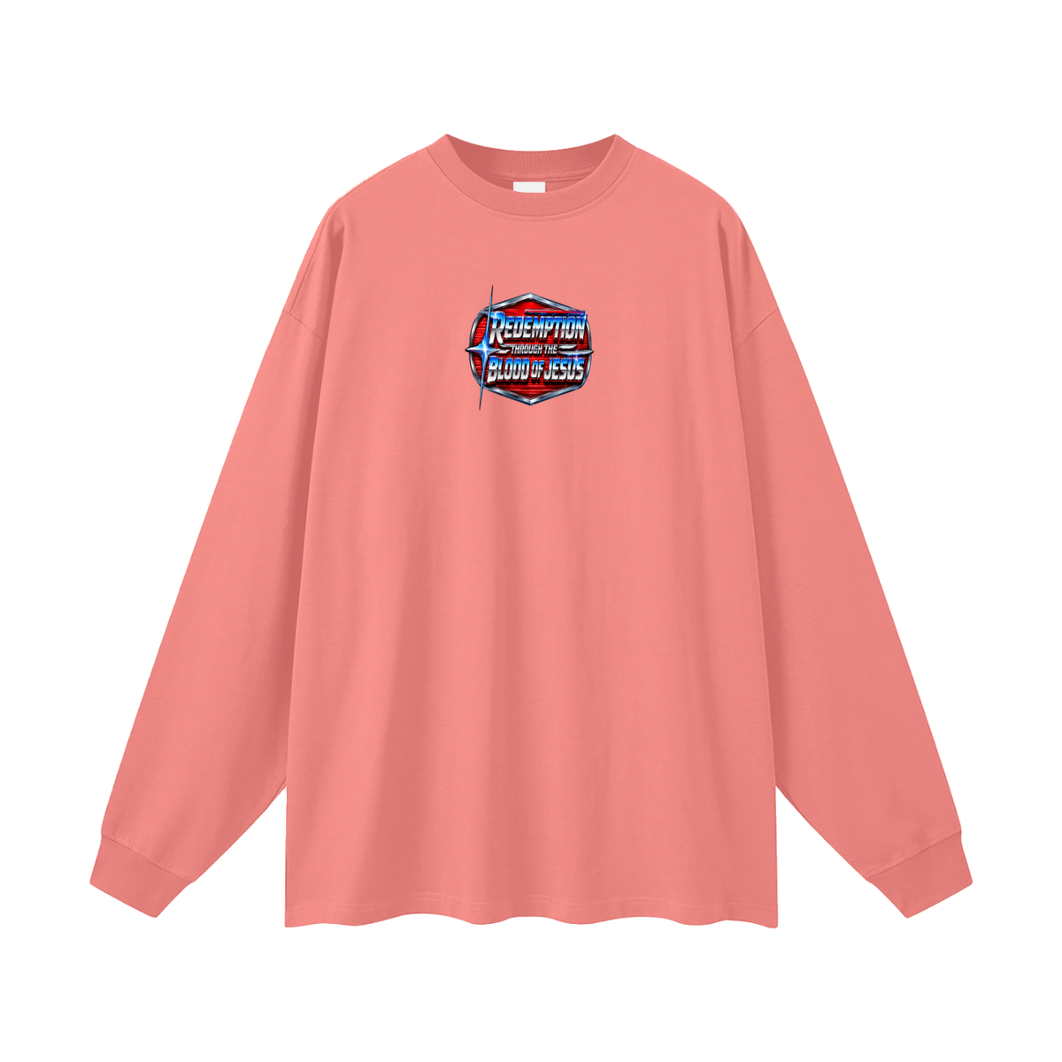 REDEMPTION THROUGH THE BLOOD OF JESUS Long Sleeve T-Shirt