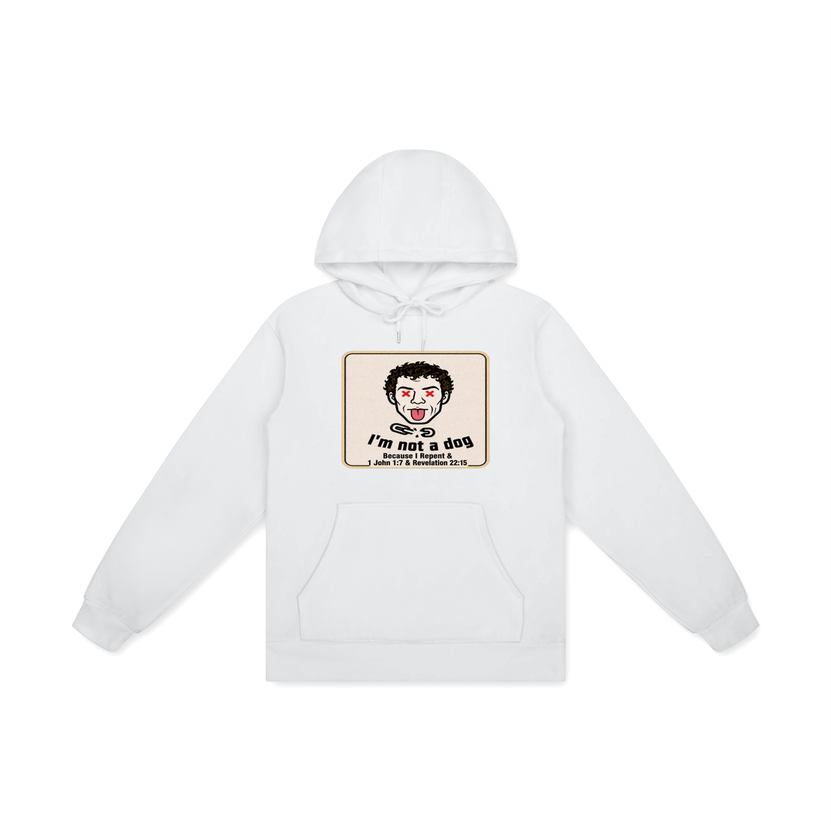 I'm not a dog Hoodie