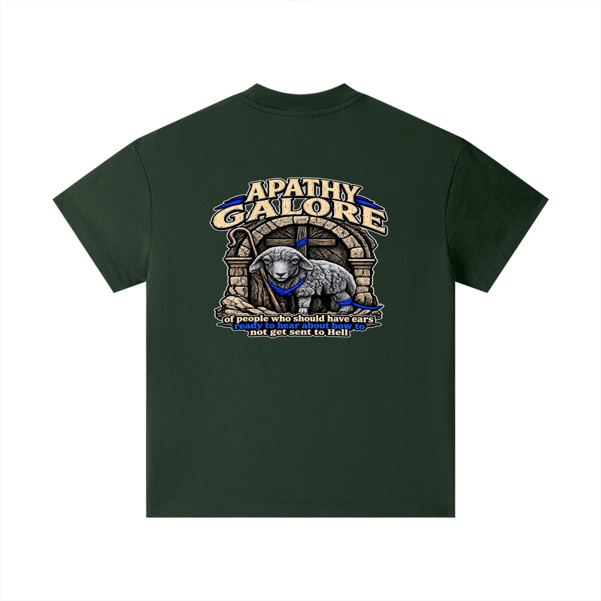 APATHY GALORE of people who should have ears ready to ears ready to hear about how to not get sent to Hell Kids T-Shirt
